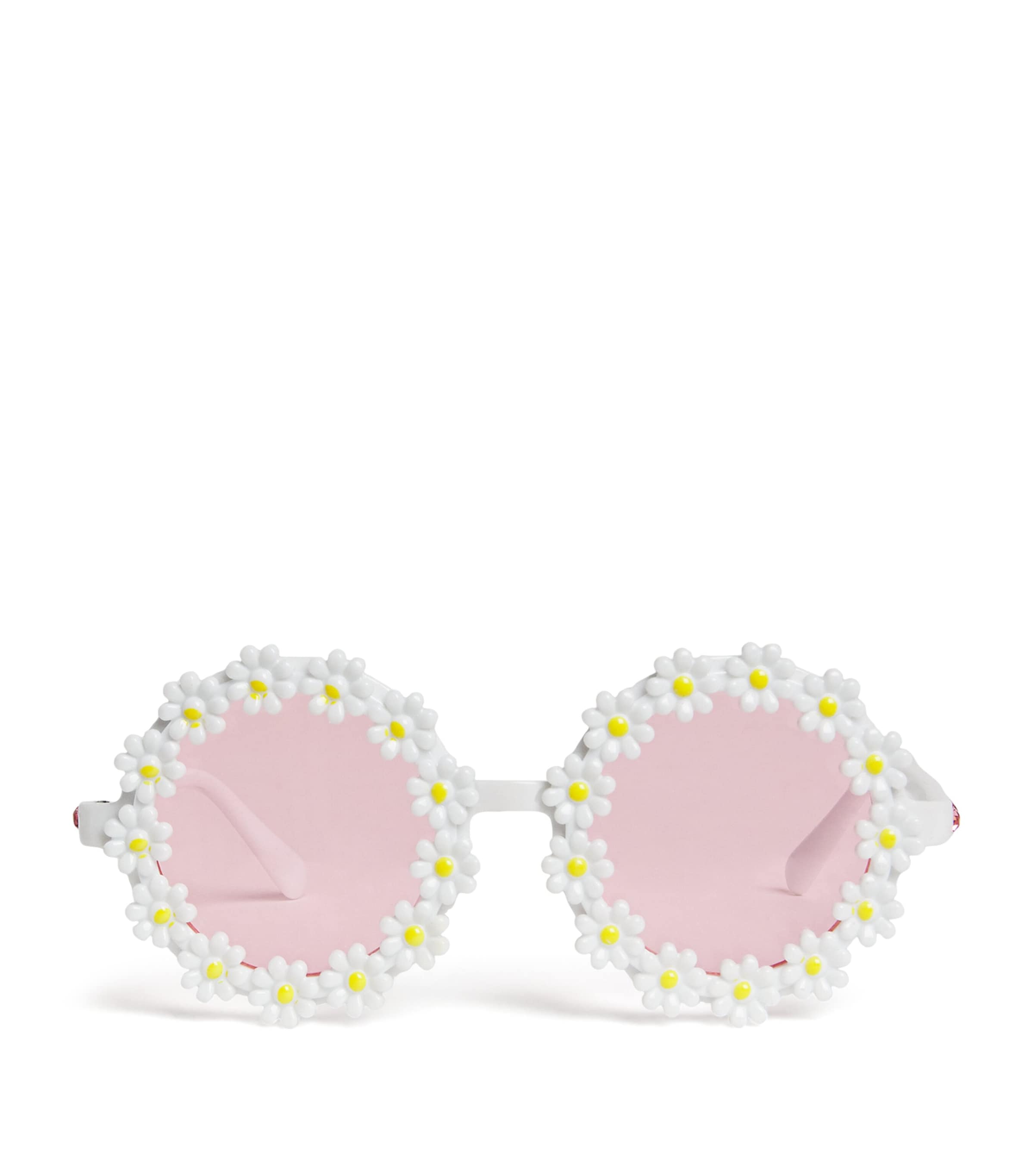 Monnalisa Daisy Sunglasses Cream+fairytale