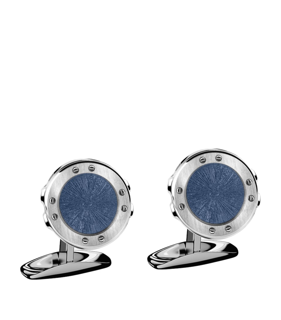 Stainless Steel Alpine Eagle Cufflinks