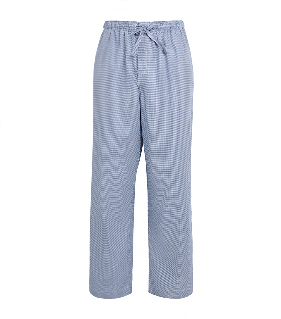 Cotton Puppytooth Lounge Trousers