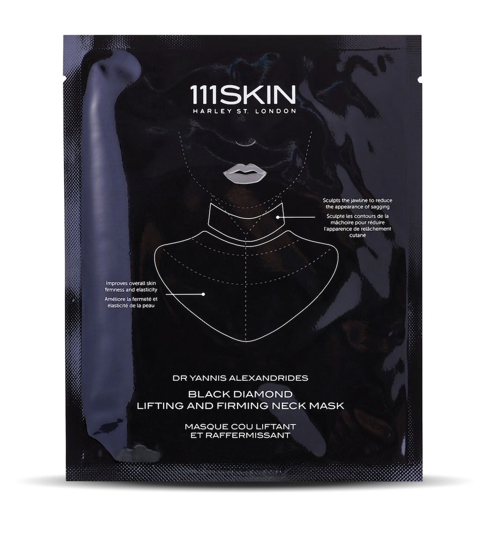 111Skin Celestial Black Diamond Lifting and Firming Treatment Neck Mask Set (5 x 43ml)