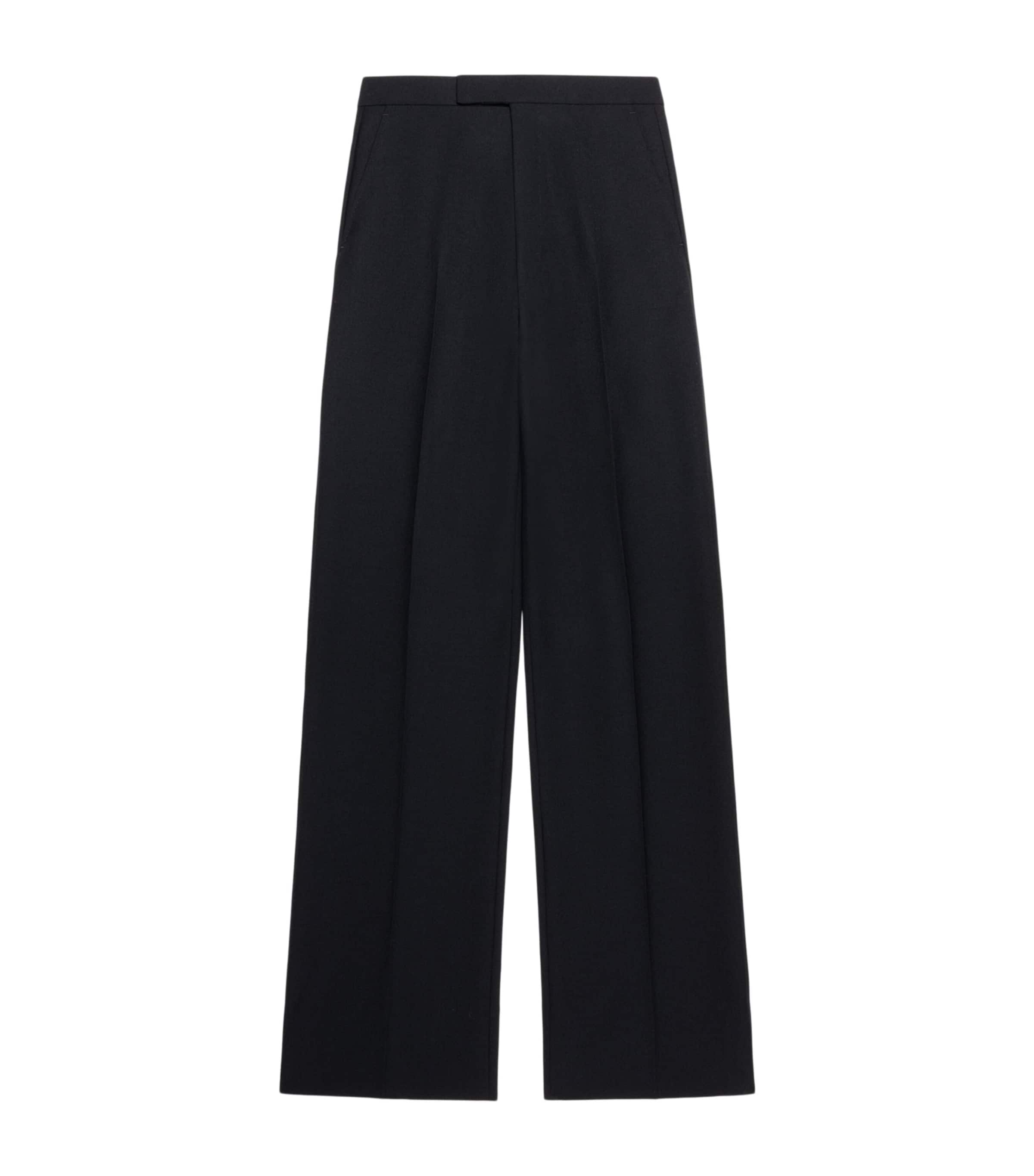 TOM FORD Mens Virgin Wool Colbert Wide-Leg Trousers Naa
