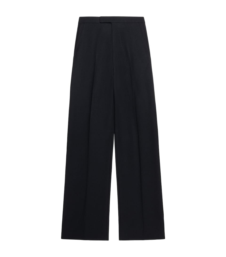 TOM FORD Mens Virgin Wool Colbert Wide-Leg Trousers Naa