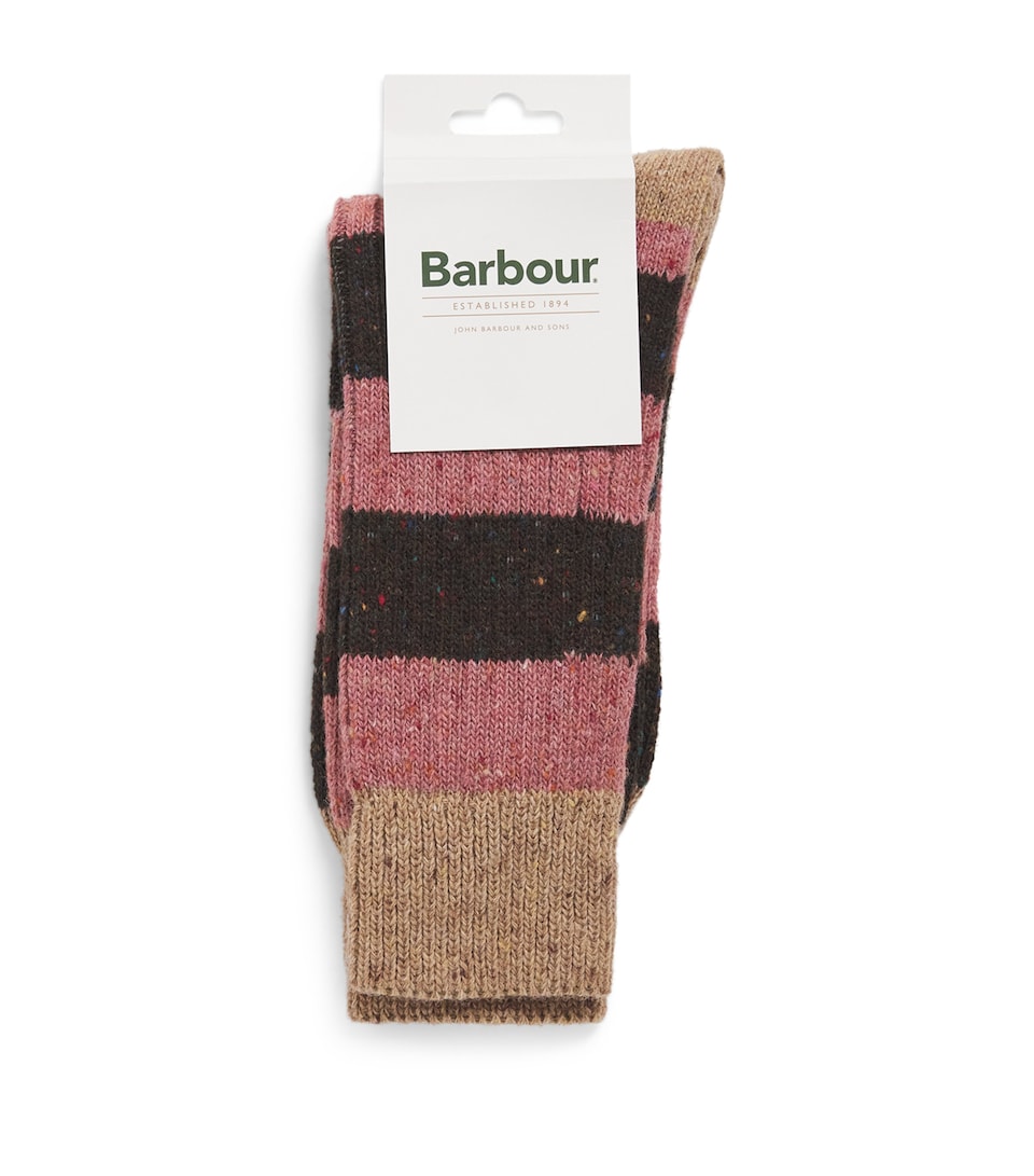 Wool-Blend Houghton Stripe Socks