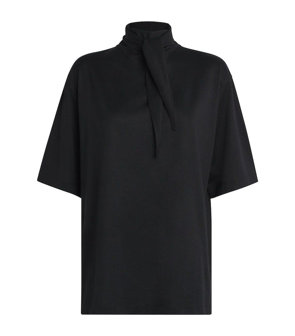 Cotton Foulard T-Shirt