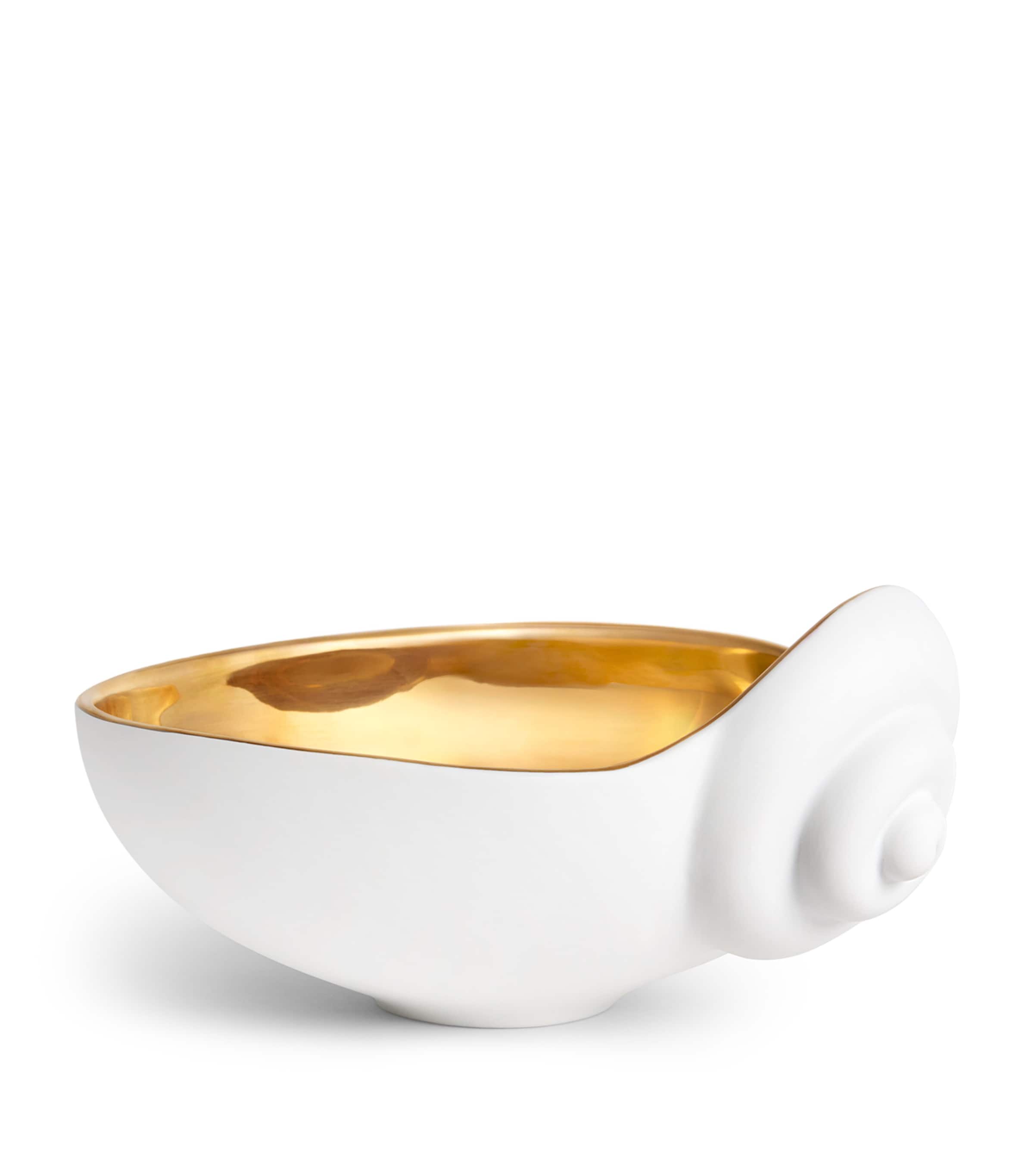 L'Objet Medium Shell Bowl (14cm) Gold