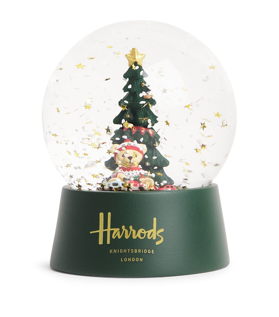Harrods Christmas Bear 2026 Snow Globe