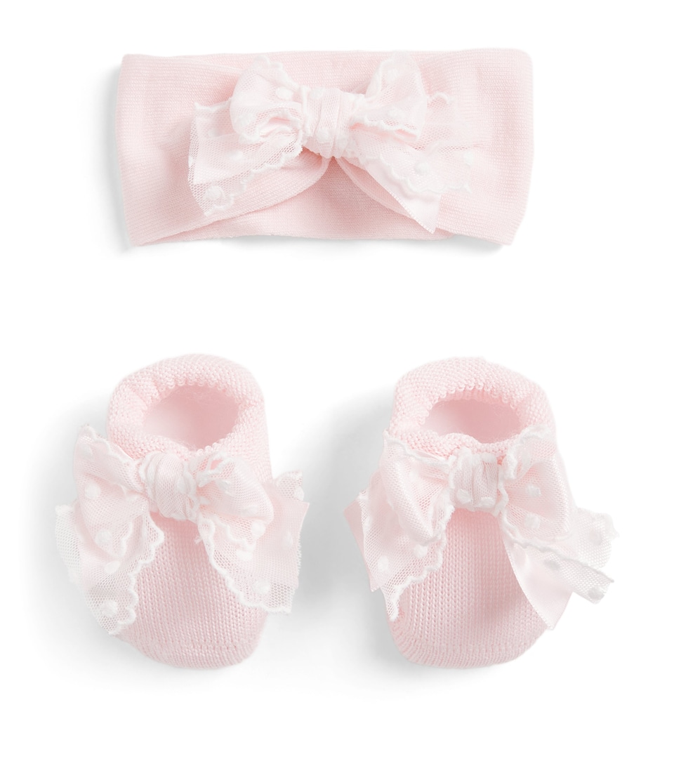 Tulle Bow Socks (Pack of 2)