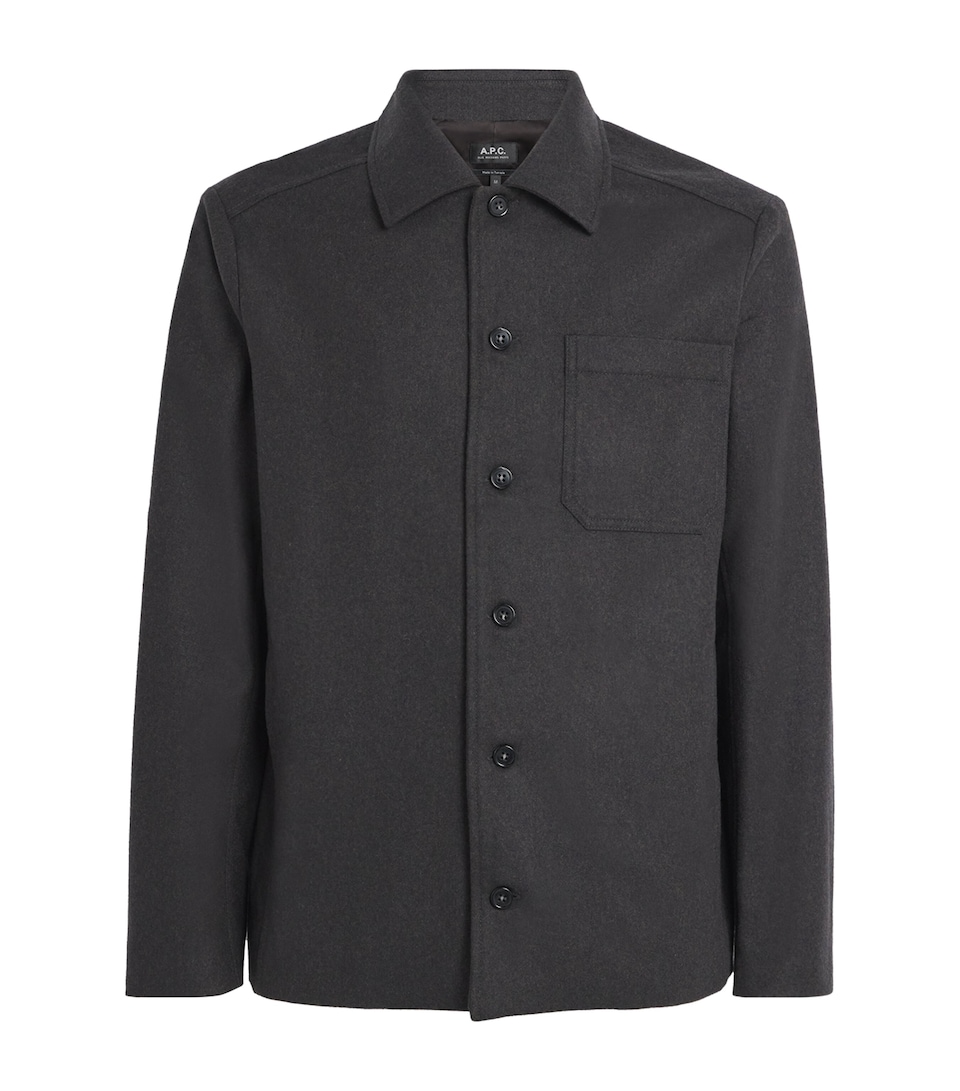 Wool-Blend Jamie Overshirt