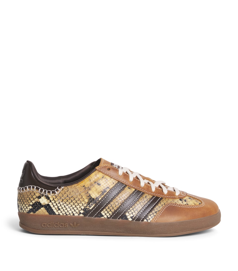 adidas x Wales Bonner Snake Gazelle Sneakers Dusrus/wonwhi/cburgu