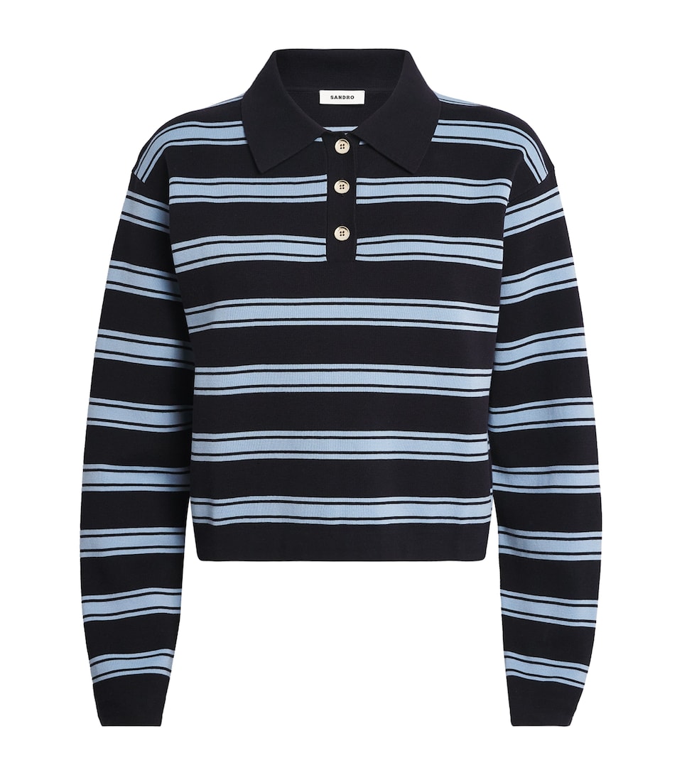 Cotton-Silk-Linen Polo Shirt