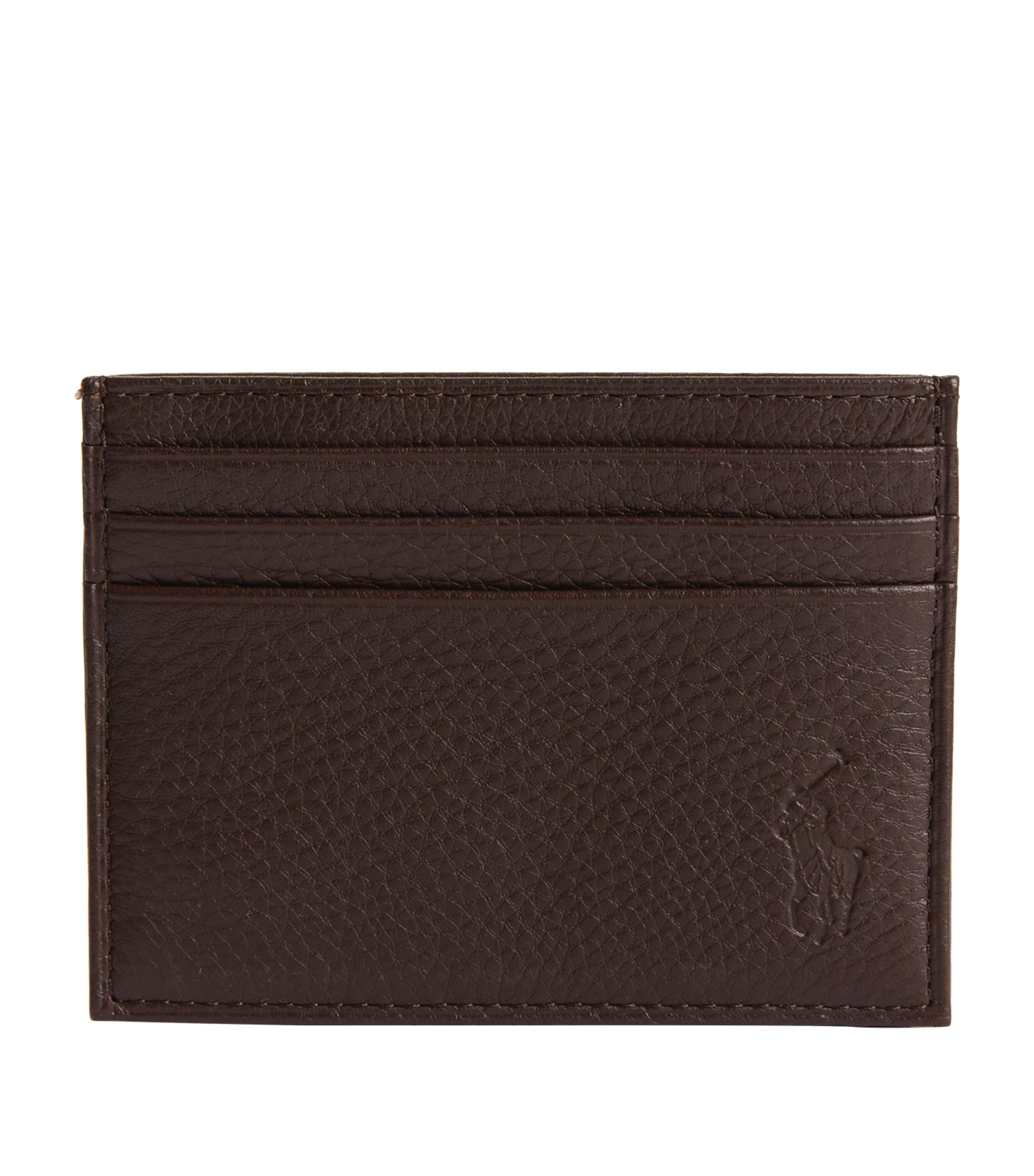 Leather Logo Card Holder