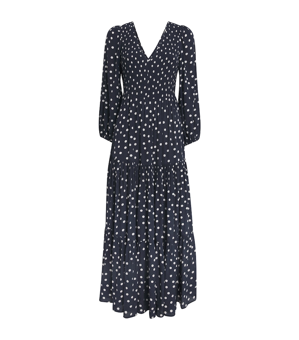 Polka-Dot Brooke Midi Dress