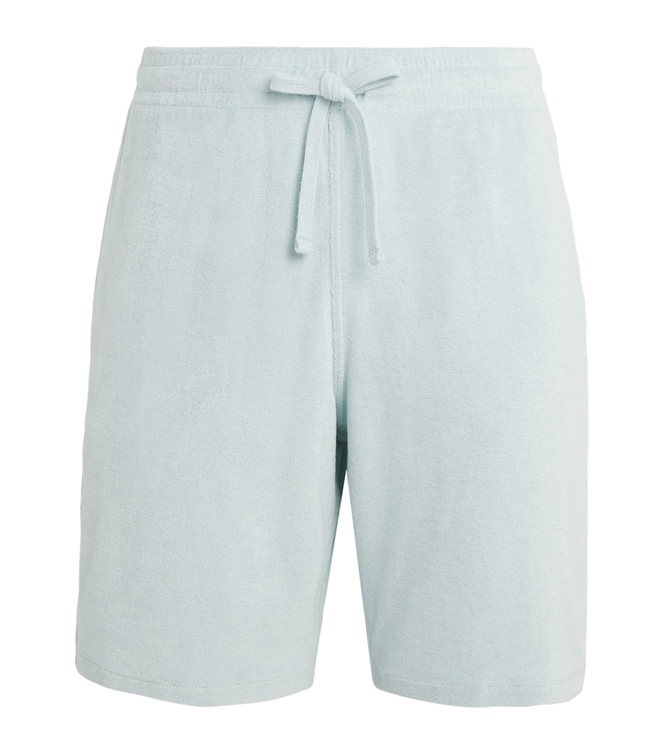 Cotton-Blend Terry Bolide Bermuda Shorts