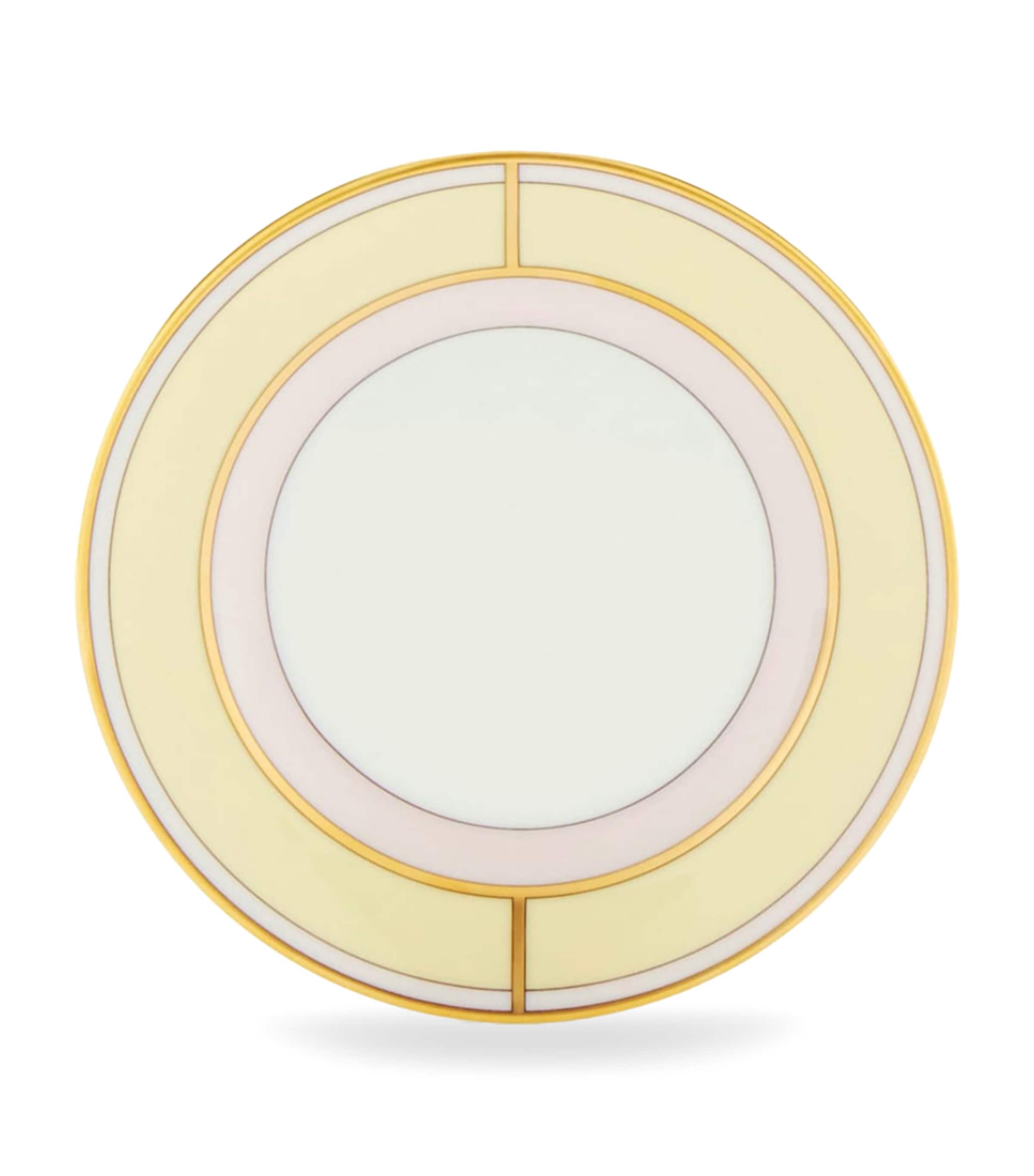 GINORI 1735 Porcelain Colonna Diva Giallo Coffee Saucer (12.5cm)