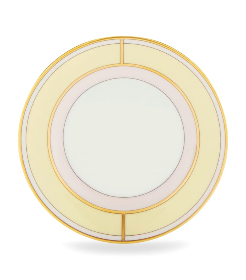 GINORI 1735 Porcelain Colonna Diva Giallo Coffee Saucer (12.5cm)