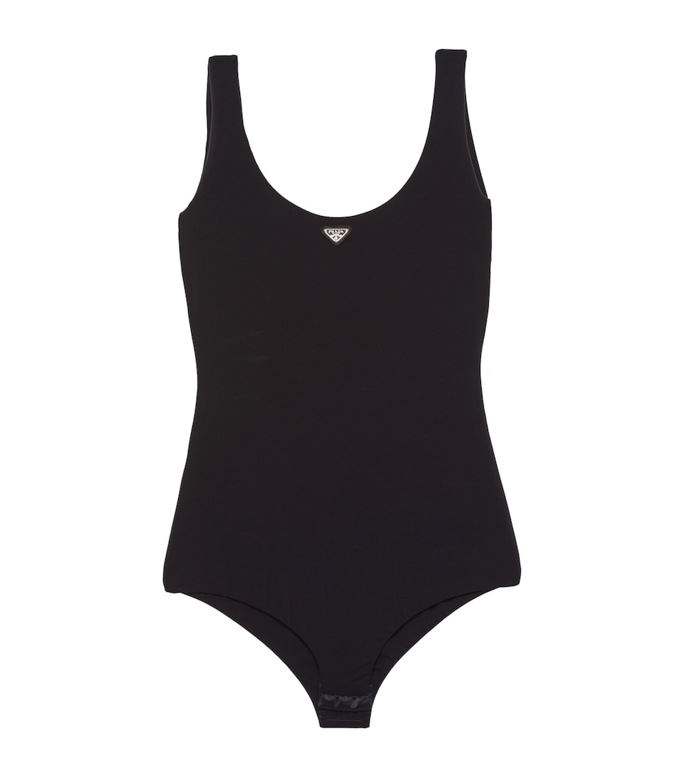 Sleeveless Triangle Bodysuit
