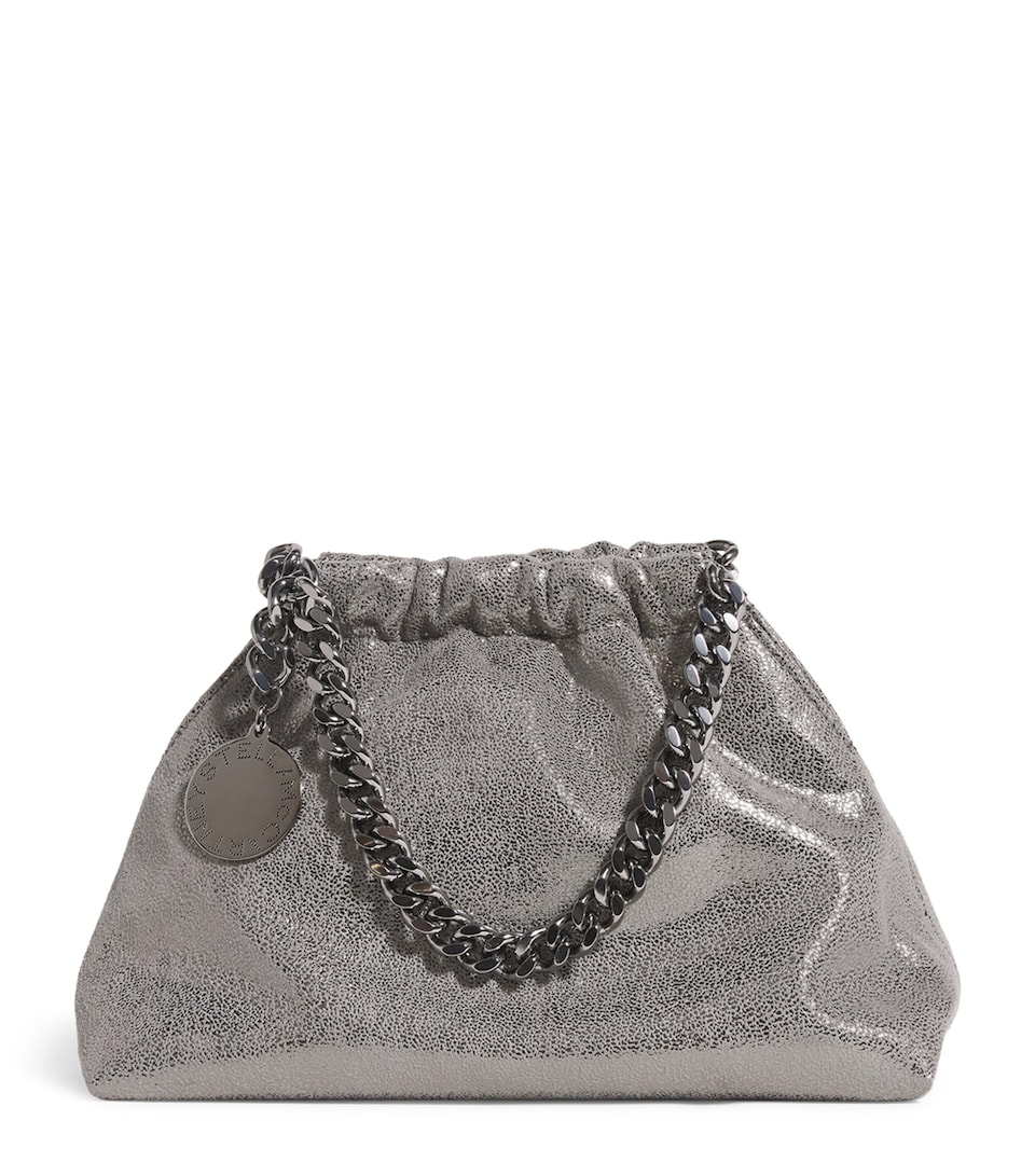 Metallic Falabella Top-Handle Bag