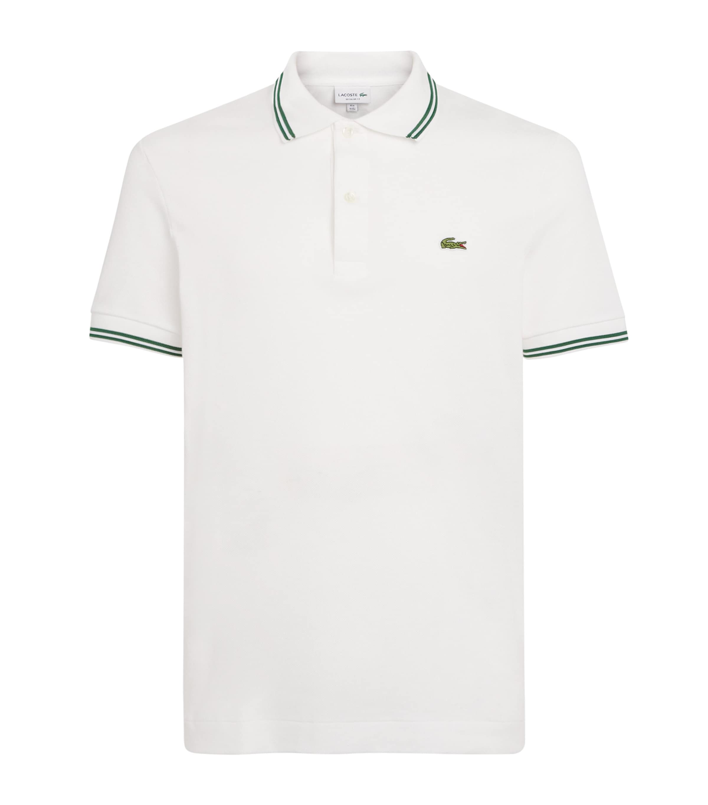Lacoste Mens Cotton Original Polo Shirt White