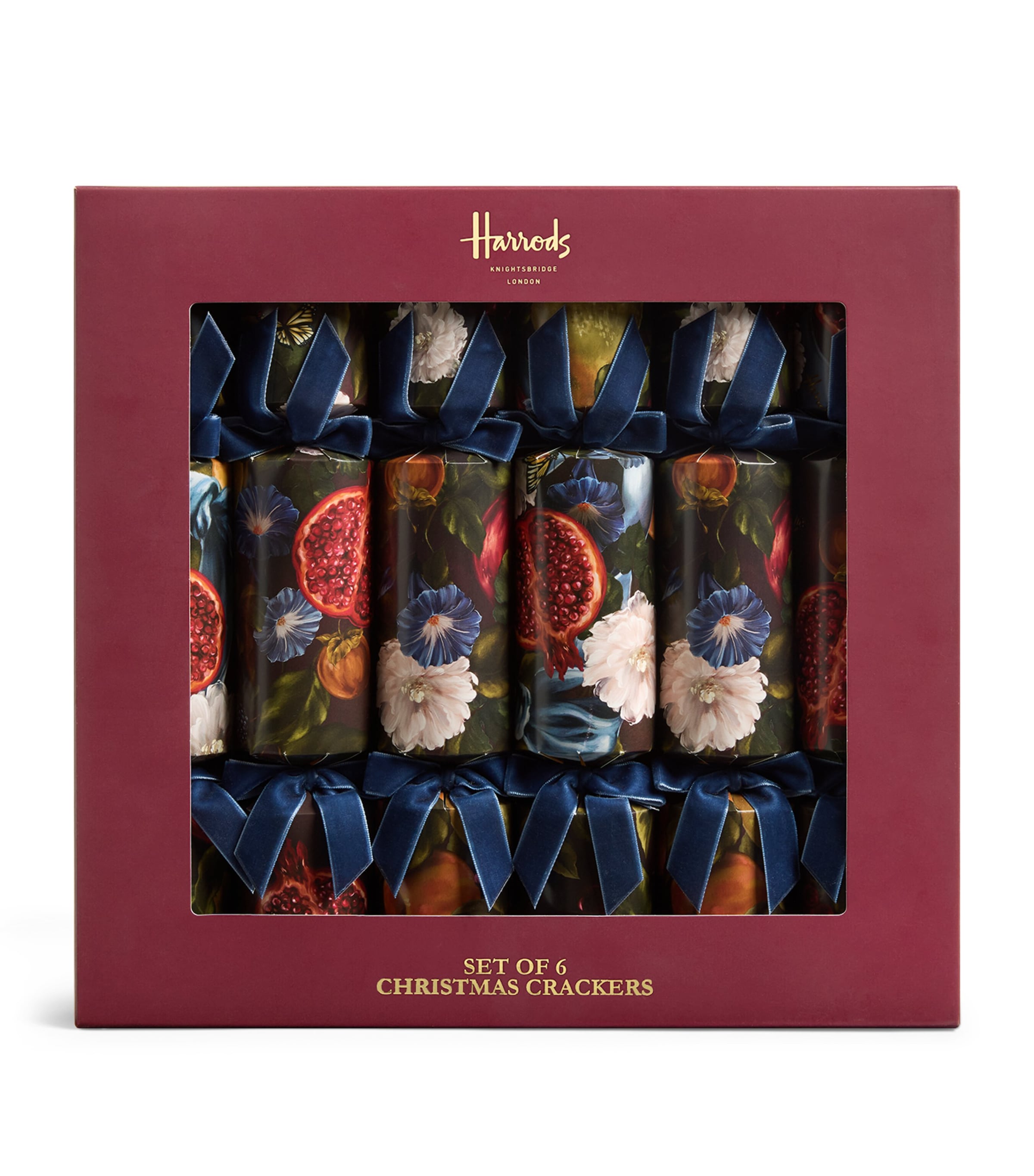 Harrods Festive Banquet Christmas Crackers (Set of 6)