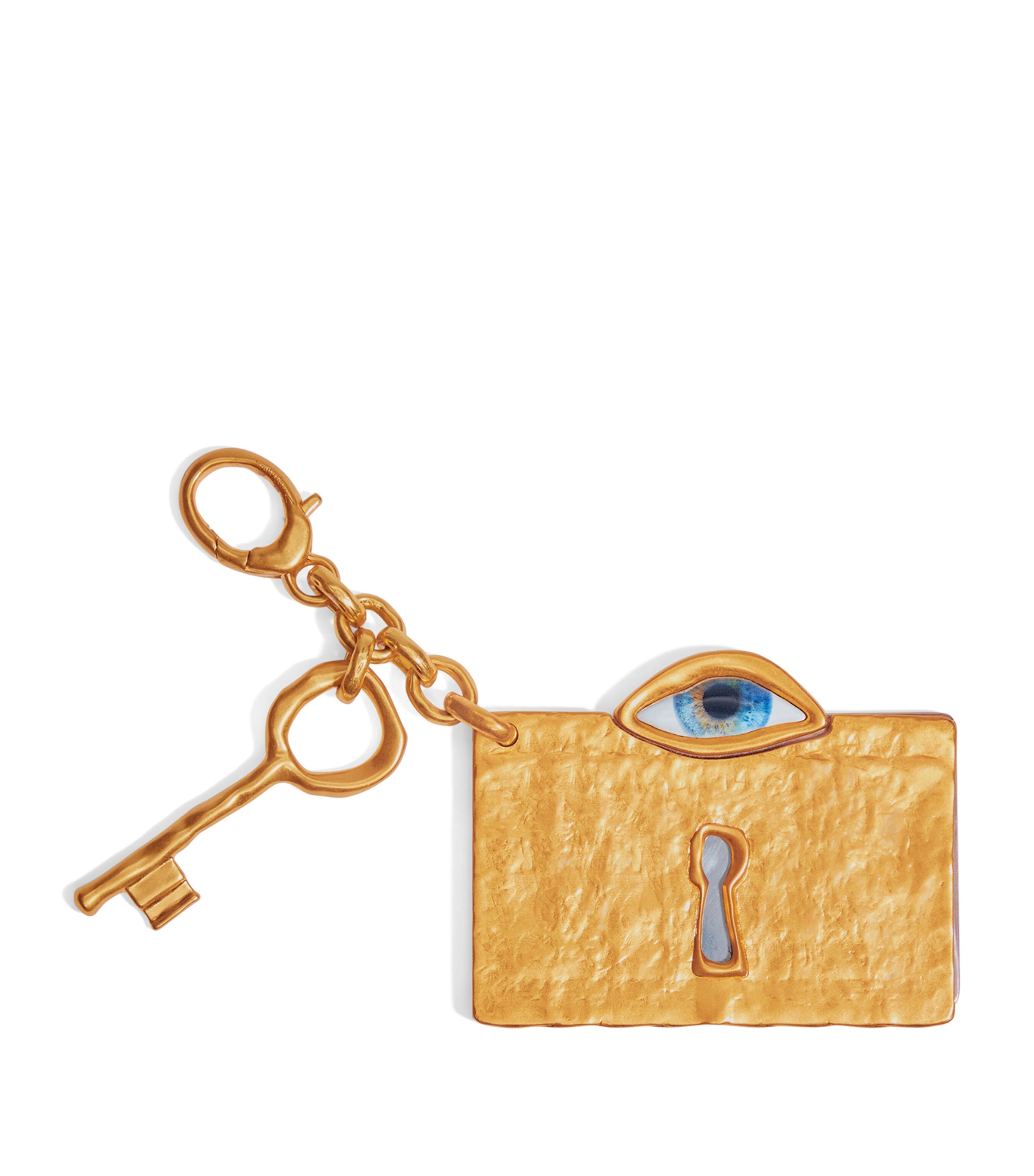 Padlock Eye Keychain