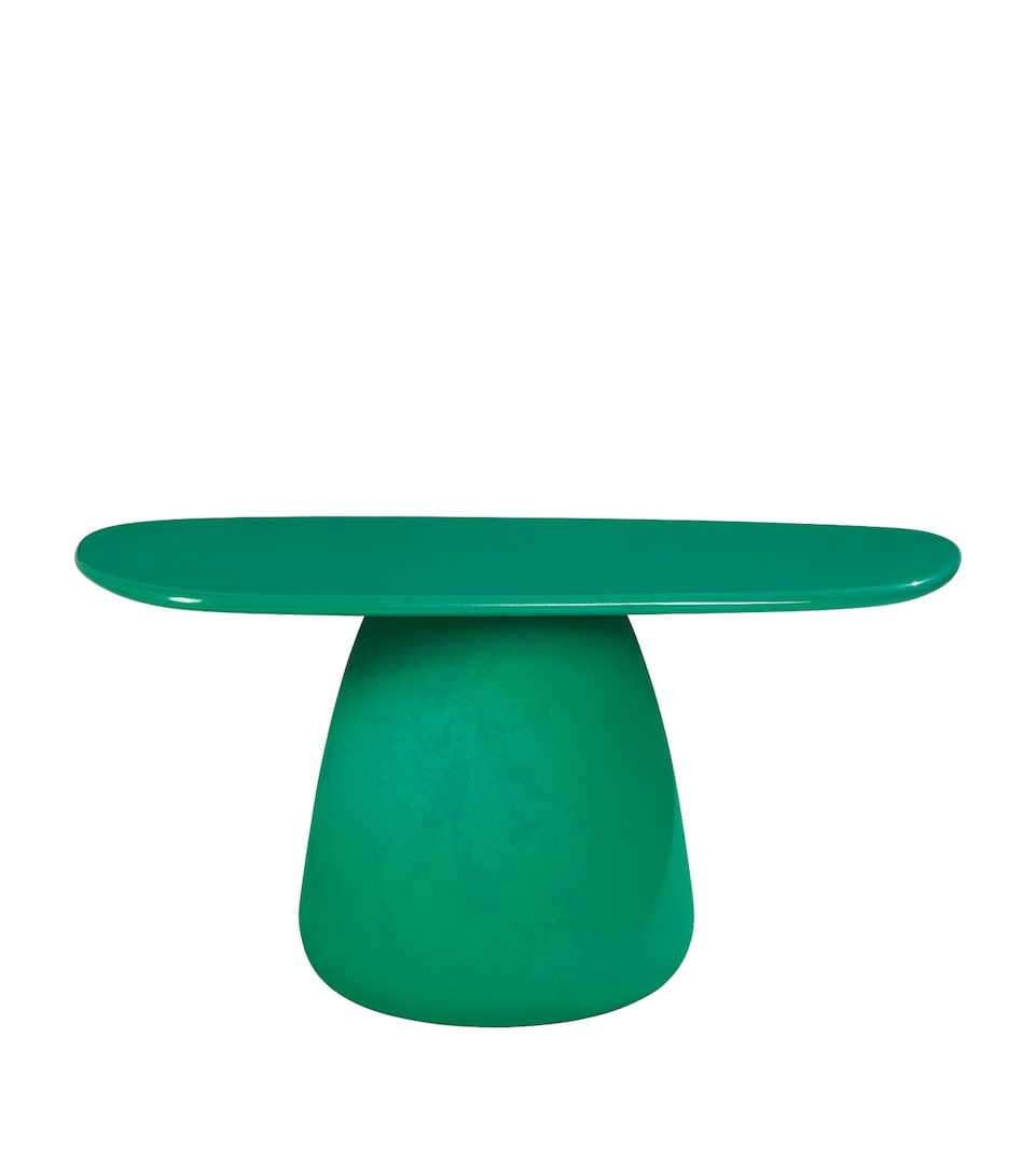 Roche Bobois Ceramic-Stoneware Kino Outdoor Coffee Table Vert