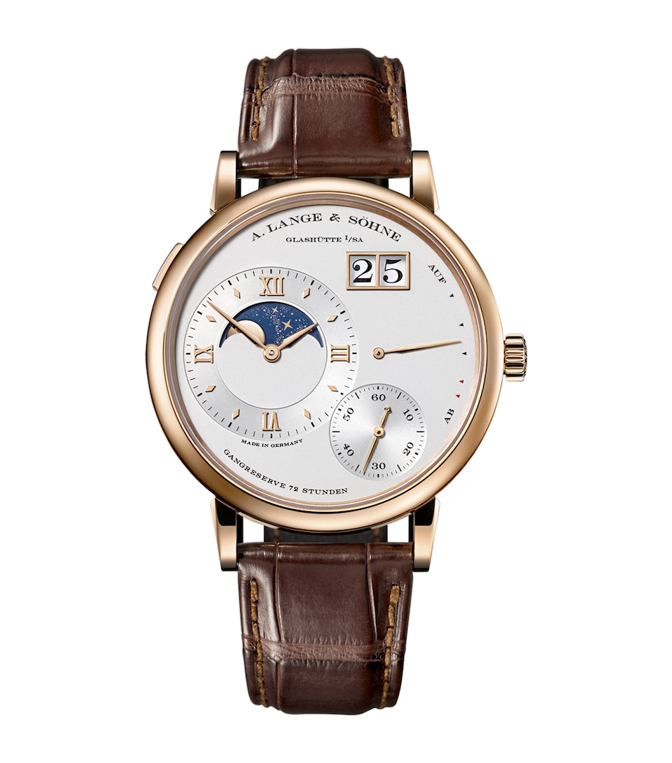 Rose Gold Lange 1 Moon Phase Watch 41mm