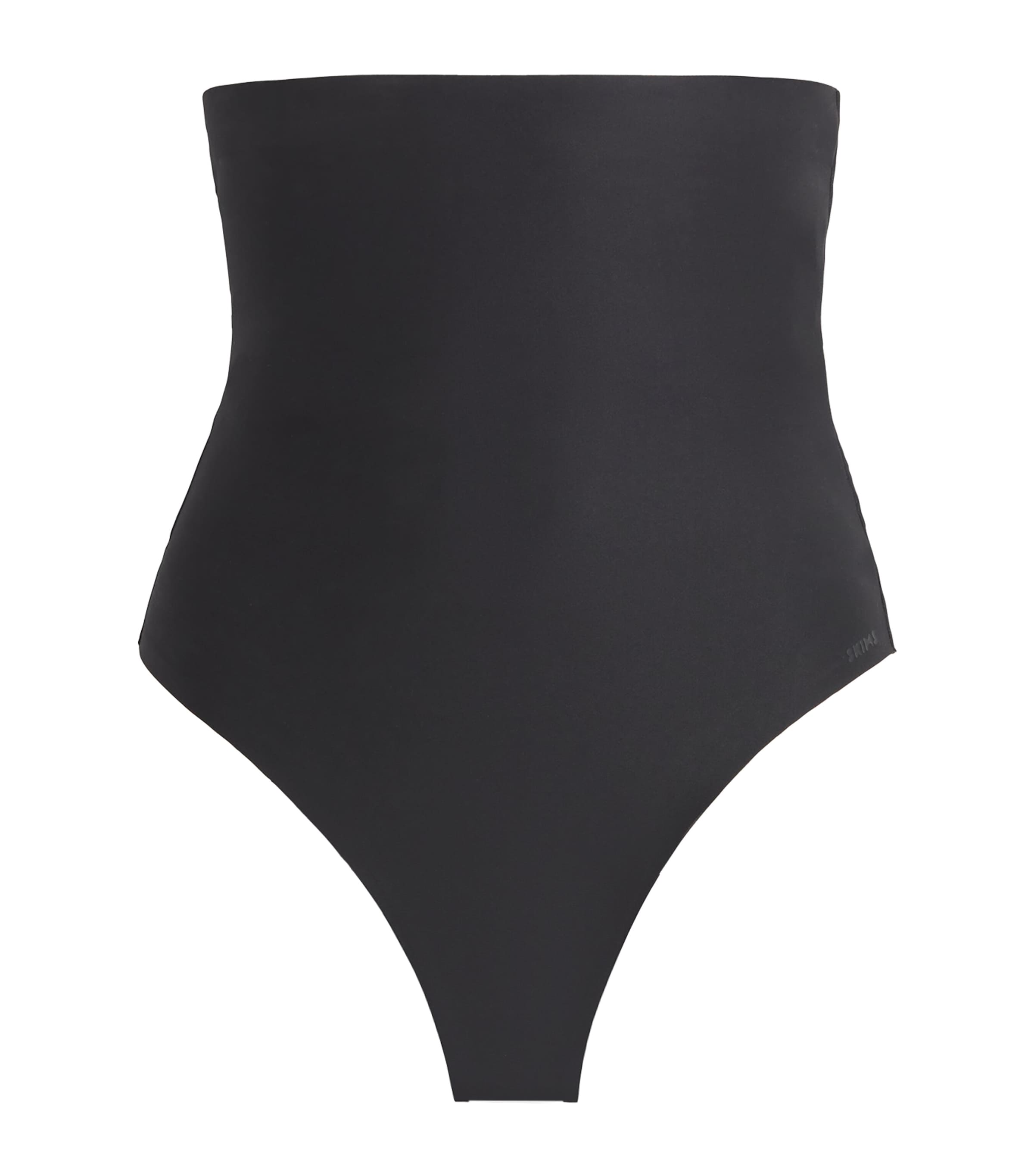 Skims Womens Body Core Sculpt High-Waist Thong Onyx