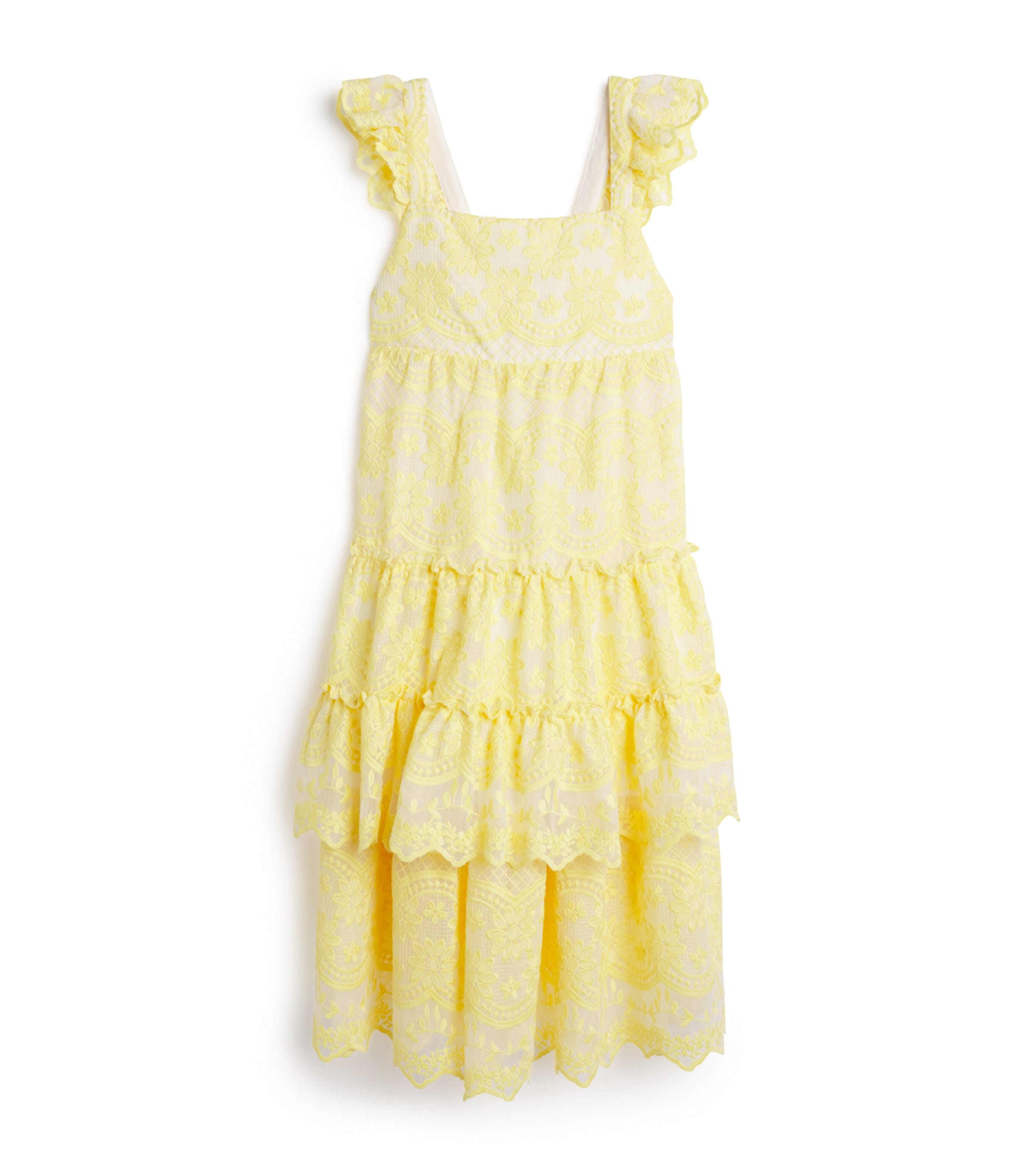 Lace Embroidered Kaia Dress (2-16 Years)