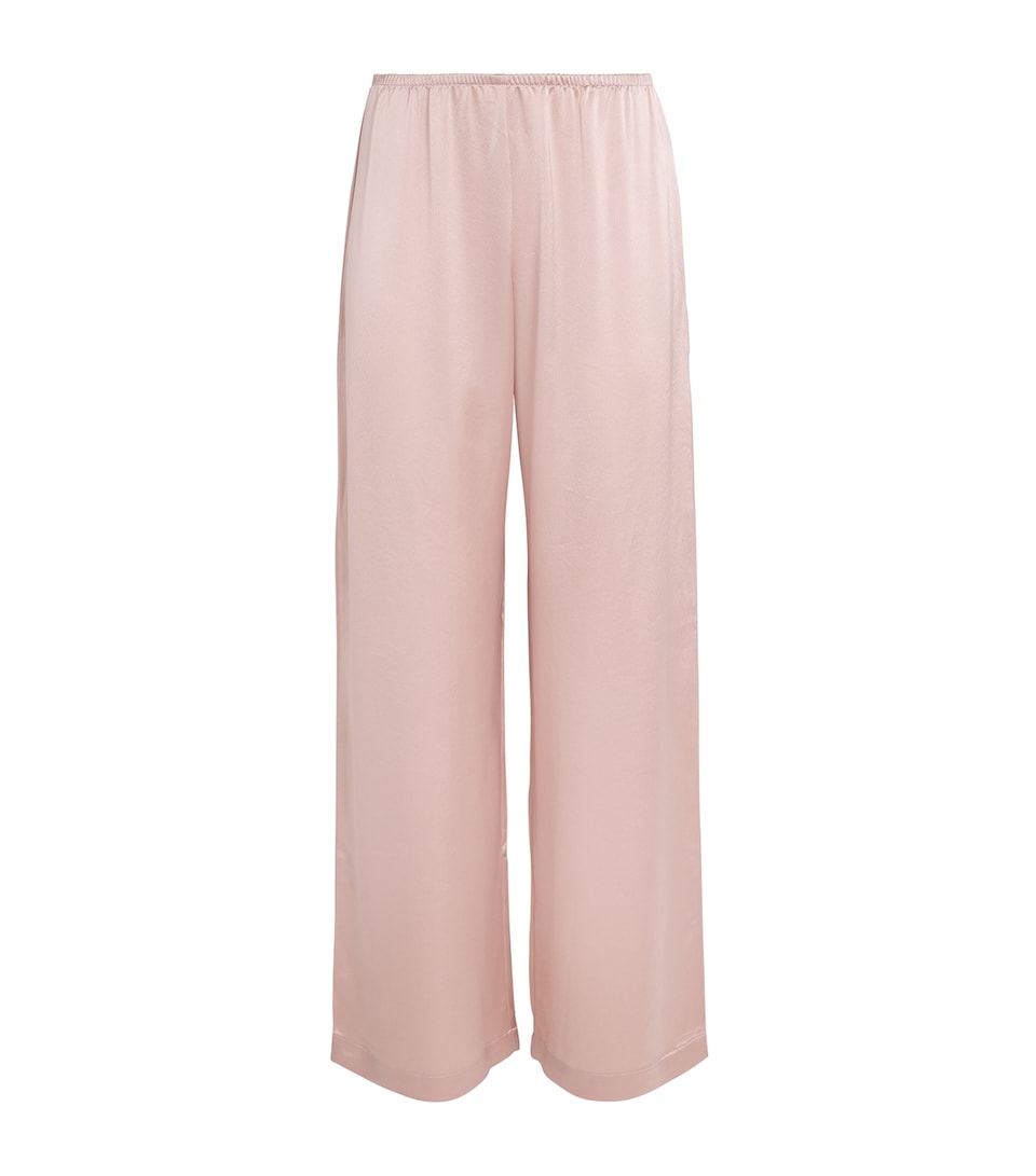 Barb Wide-Leg Lounge Trousers