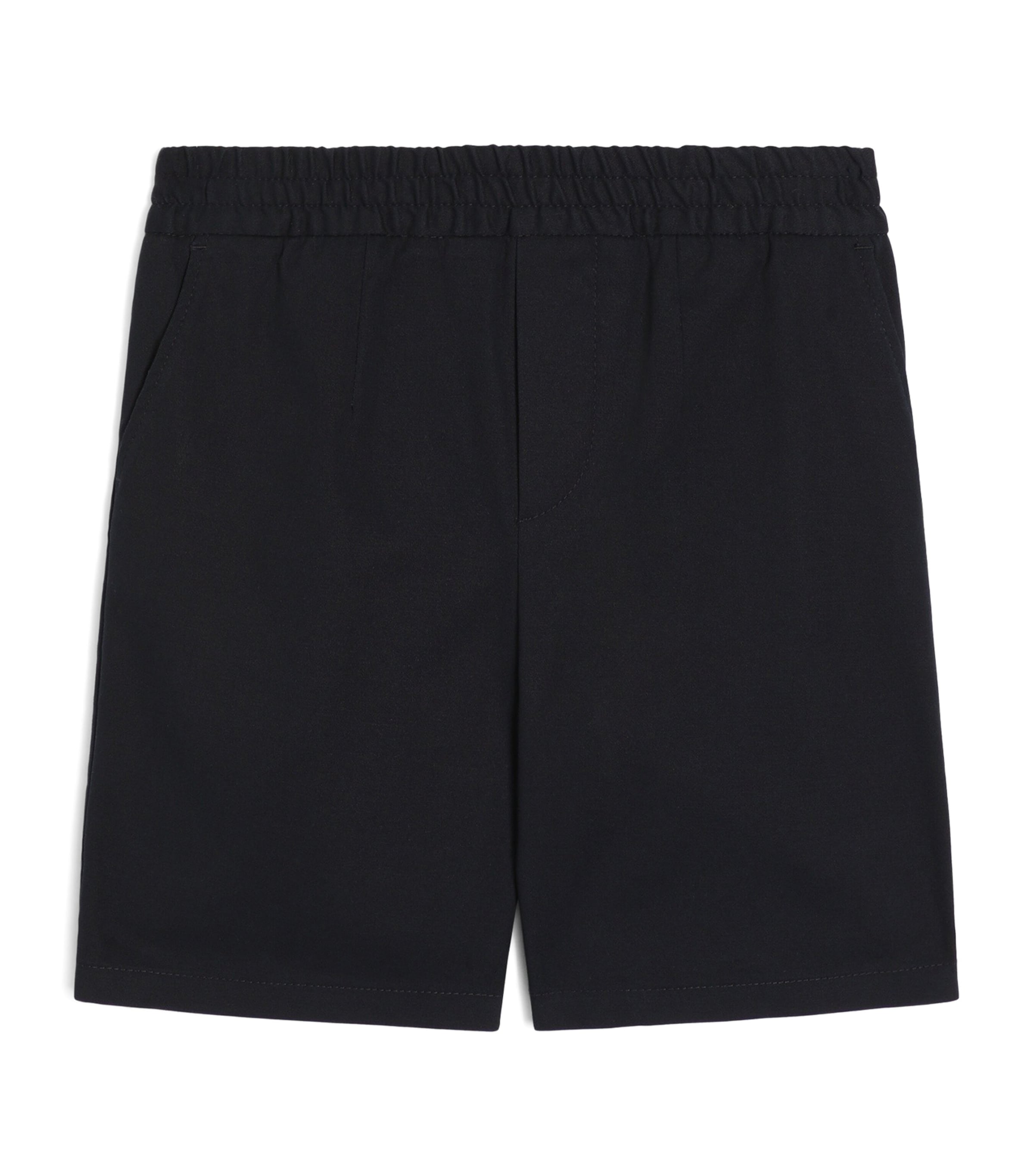Dolce&Gabbana Kids Cotton Bermuda Shorts (8-14 Years) Very Dark Blue