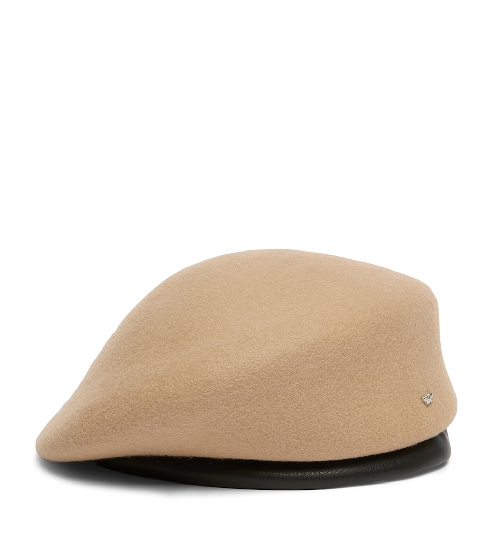 Weekend Max Mara Wool Beret Camel