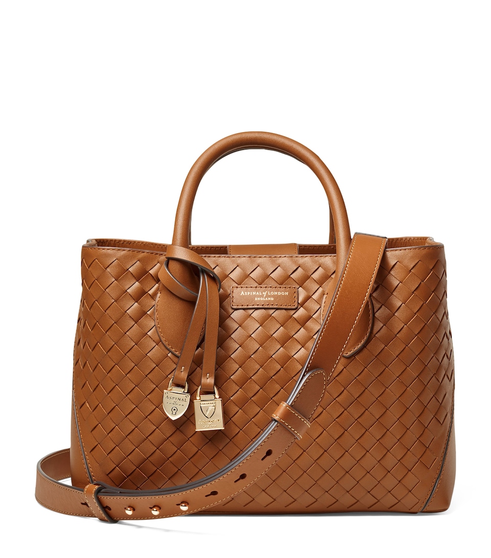 Midi Leather London Tote Bag