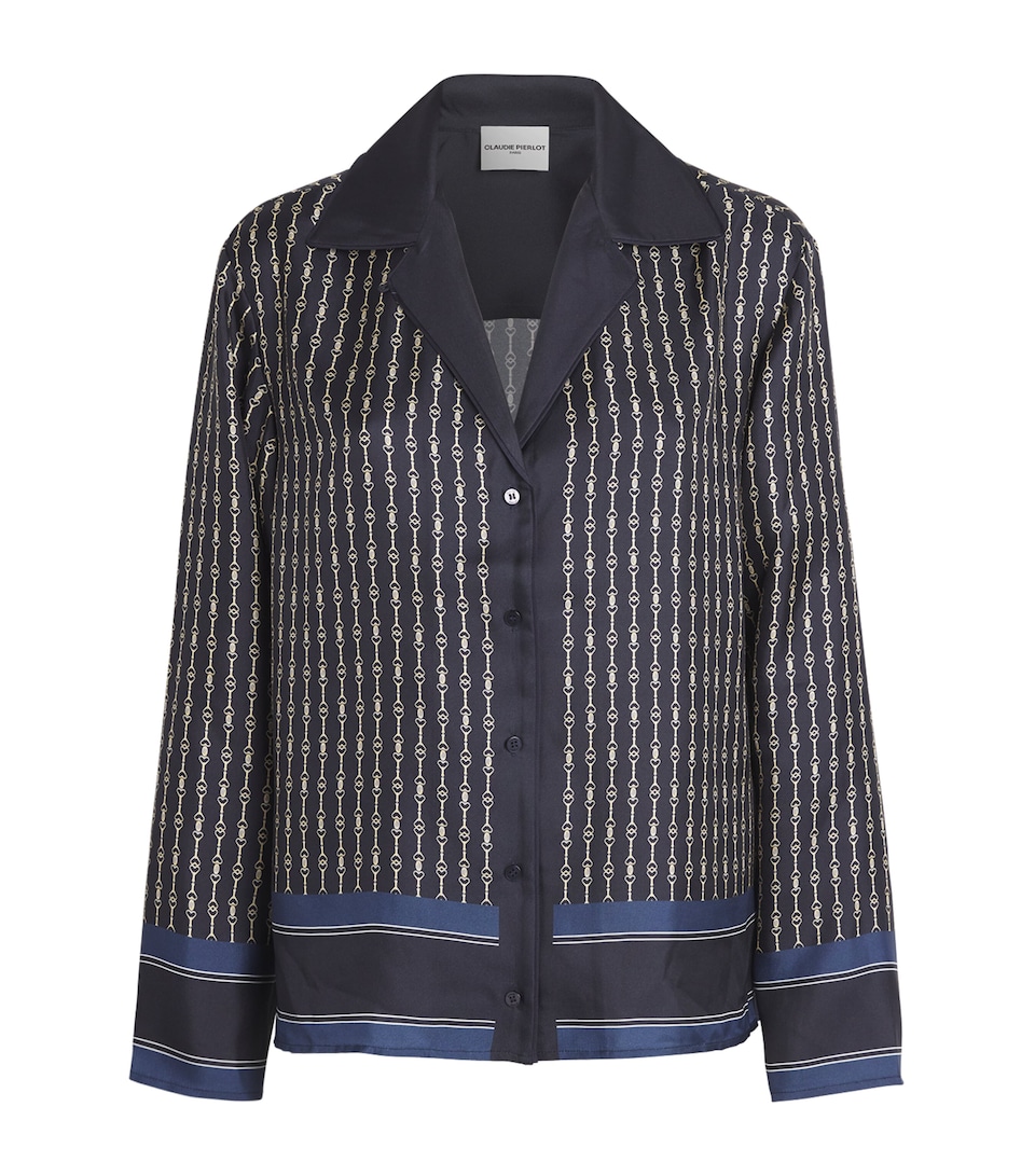 Silk Printed Colina Shirt