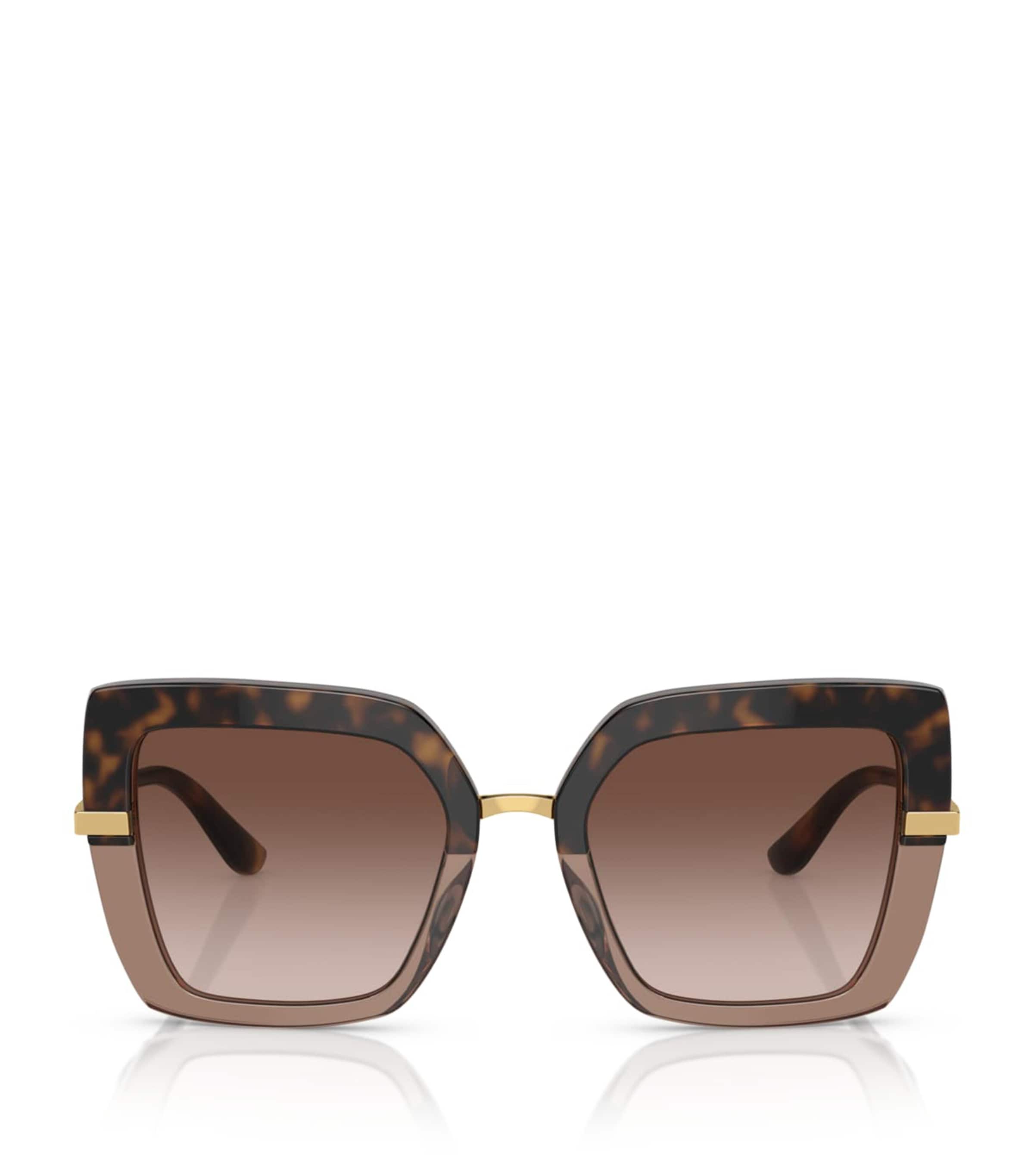 Dolce&Gabbana Tortoiseshell Square Sunglasses