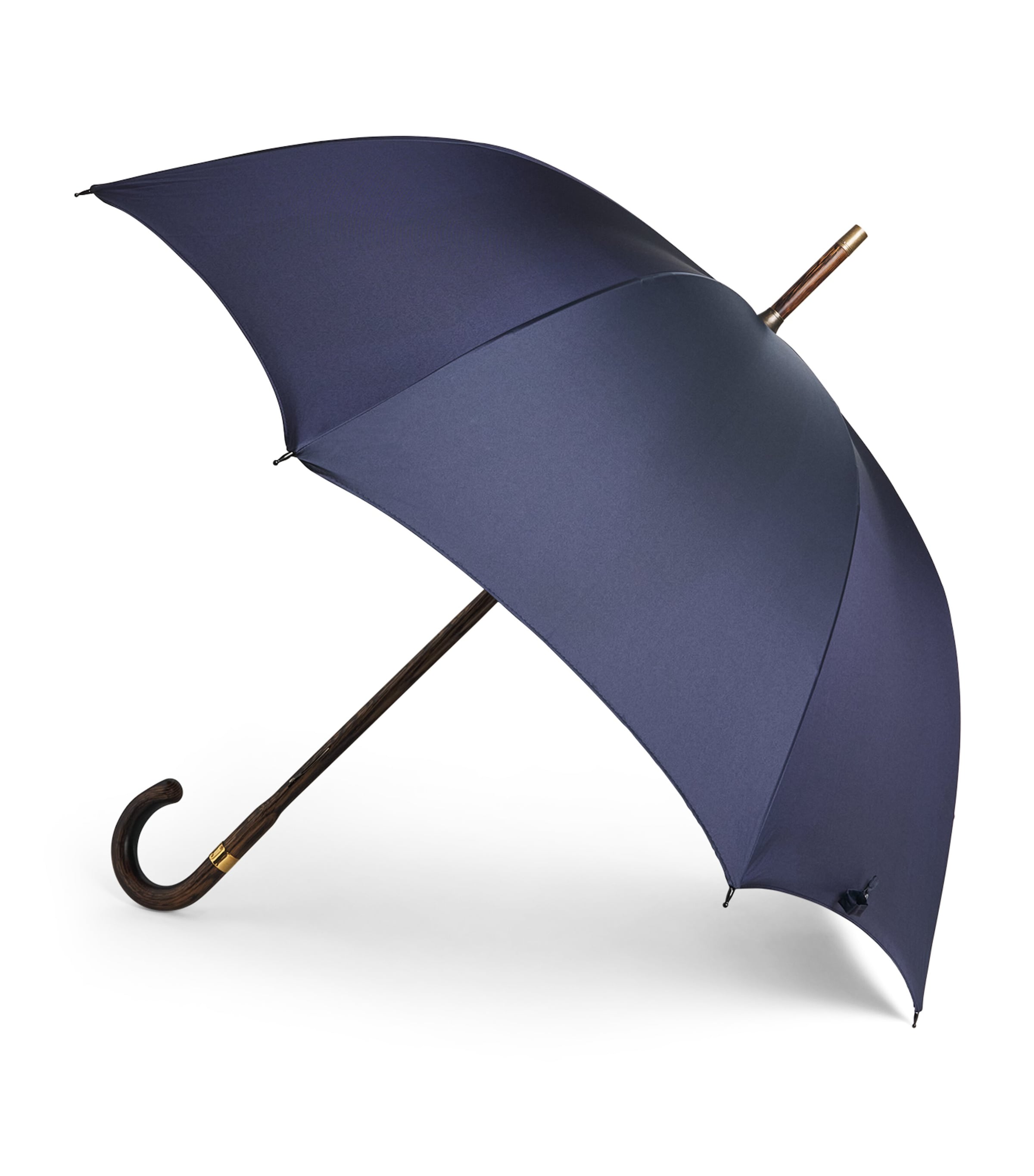 Swaine Oak Umbrella Dark Navy