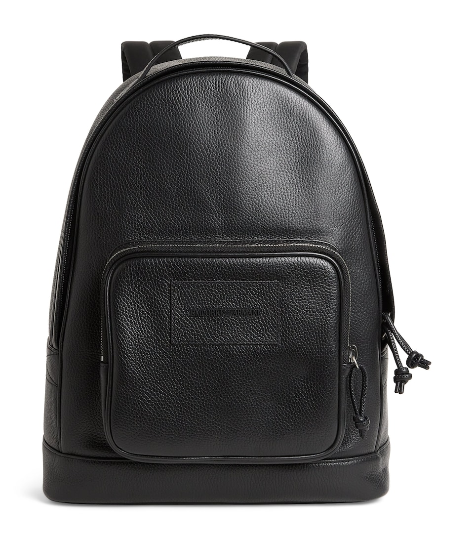 Emporio Armani Leather Backpack