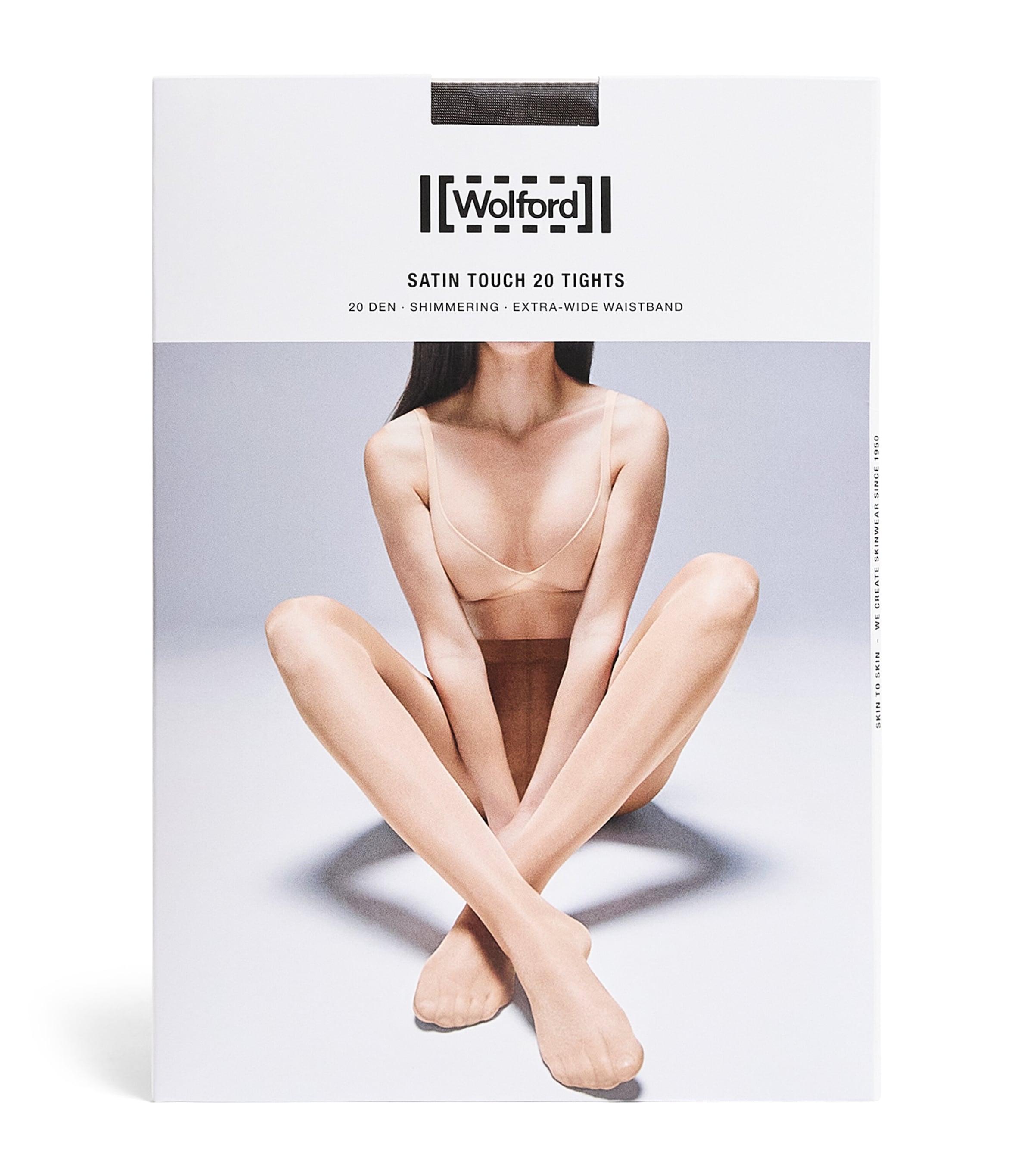 Wolford Womens Satin Touch 20 Tights Soft Cacao