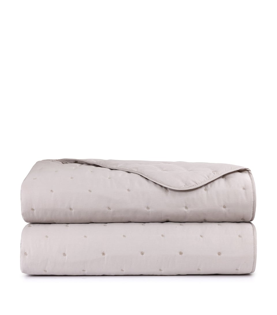Yves Delorme Triomphe King Bedcover (285cm x 250cm) Loutre
