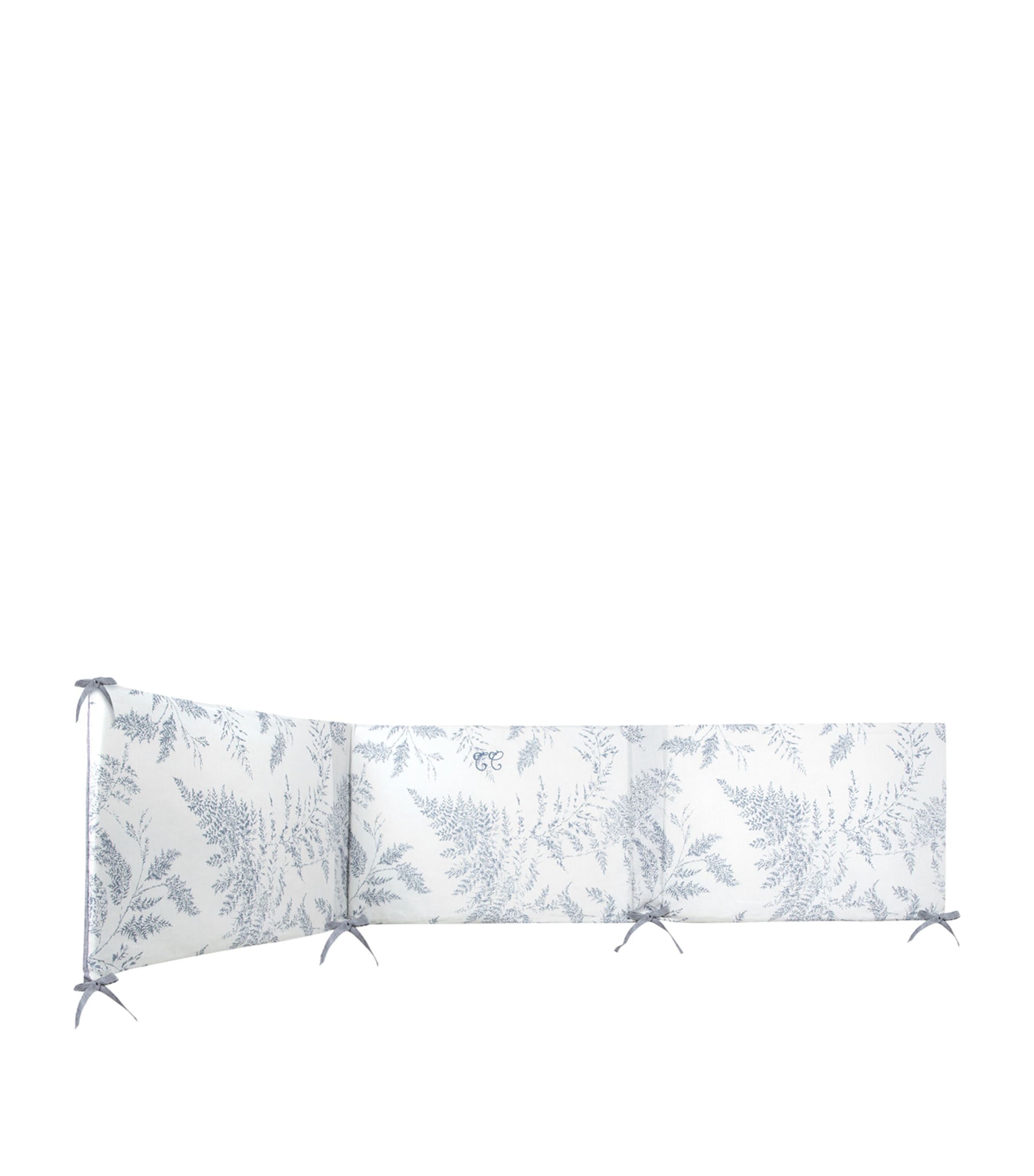 Tartine et Chocolat Toile de Jouy Adjustable Valance Bleu Chambray