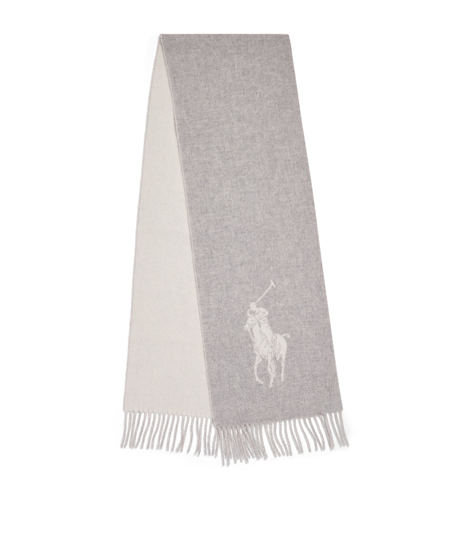 Wool Polo Pony Scarf