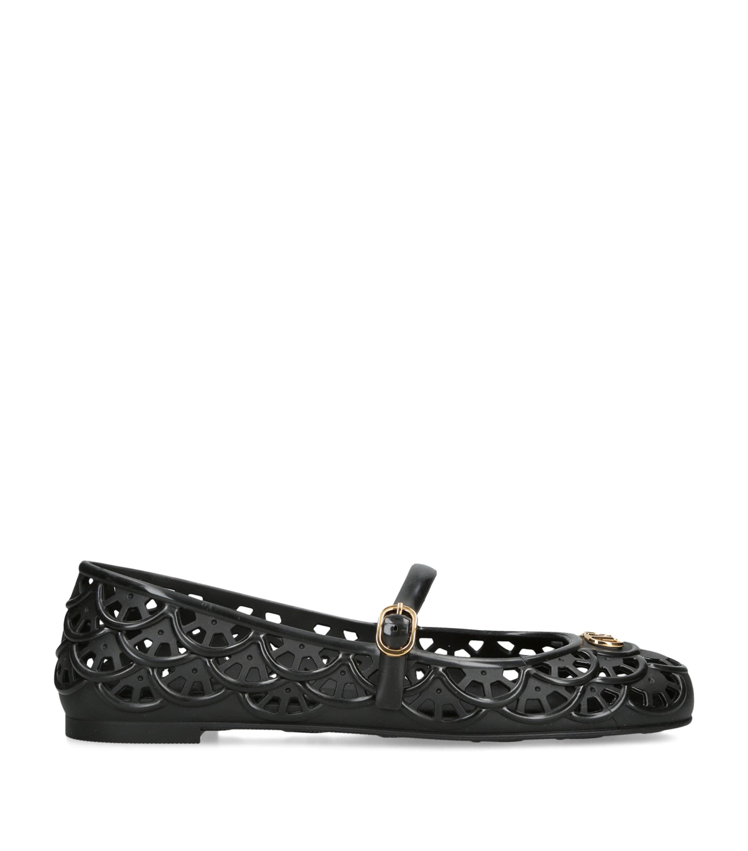 Valentino Garavani Ondette Ballet Flats Black