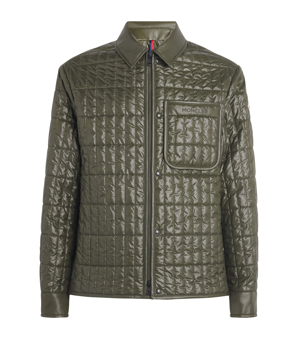 Quilted Madiere Overshirt