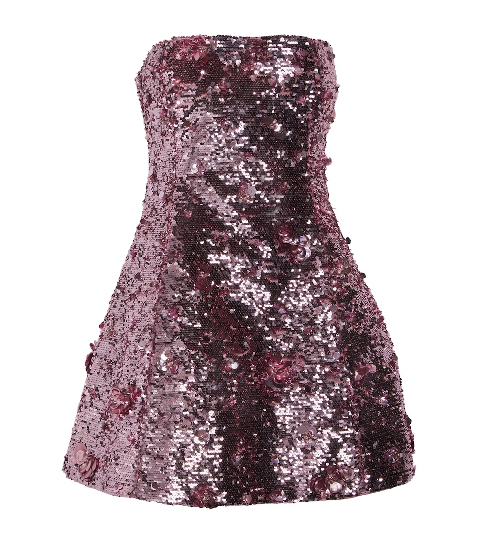 Sequin Arta Bustier Mini Dress
