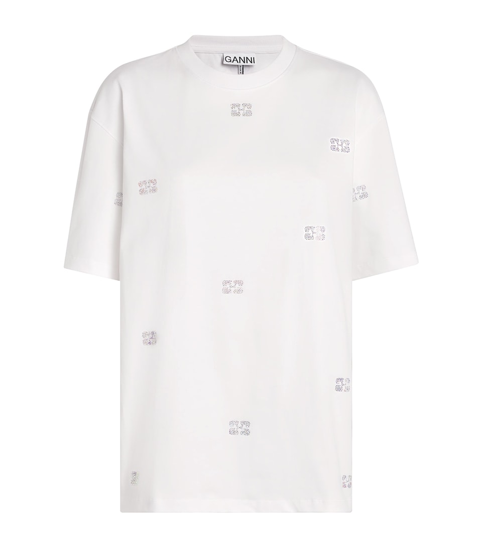 Organic Cotton Embellished T-Shirt