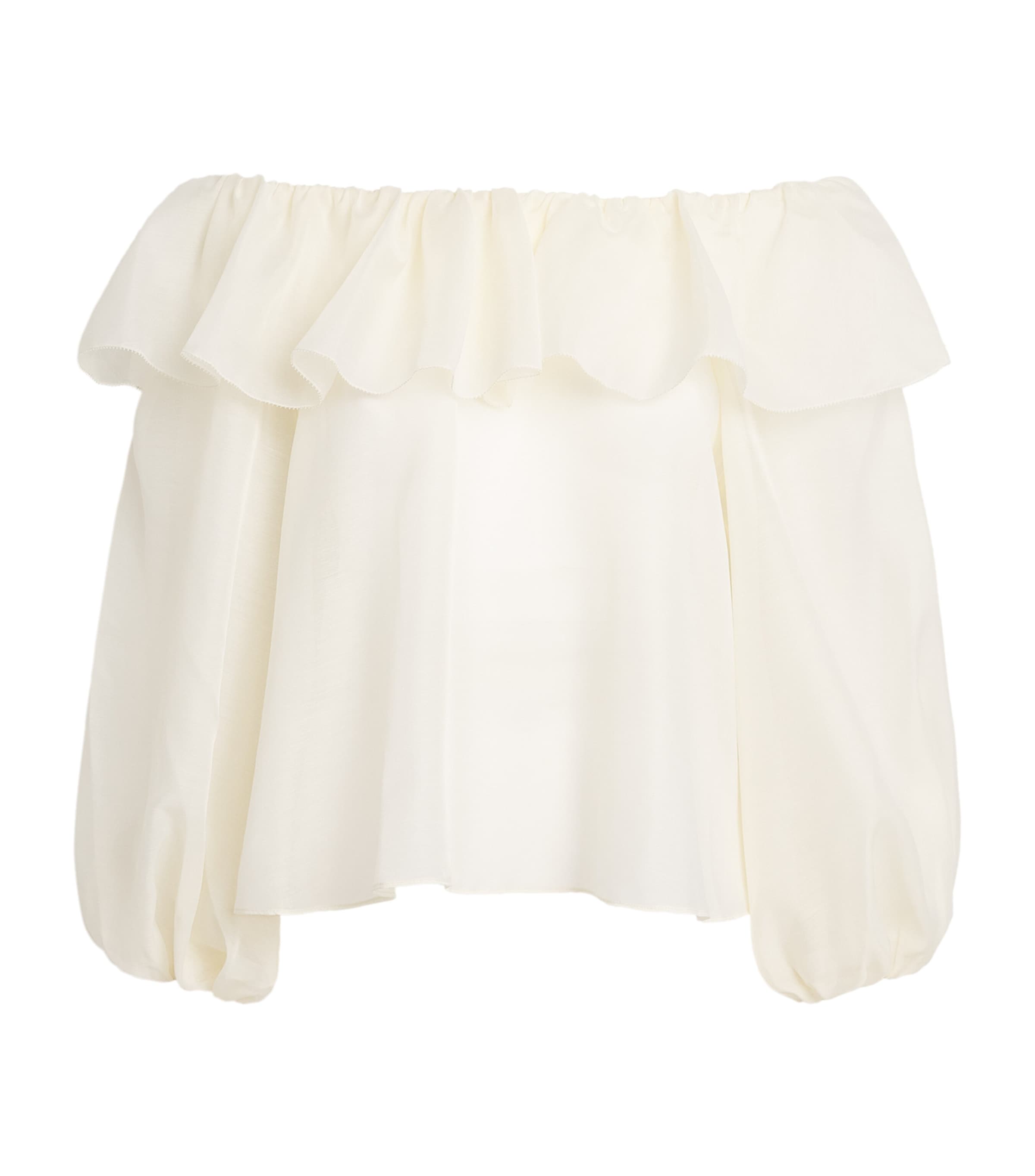Alice+Olivia Womens Off-The-Shoulder Alta Blouse Chino