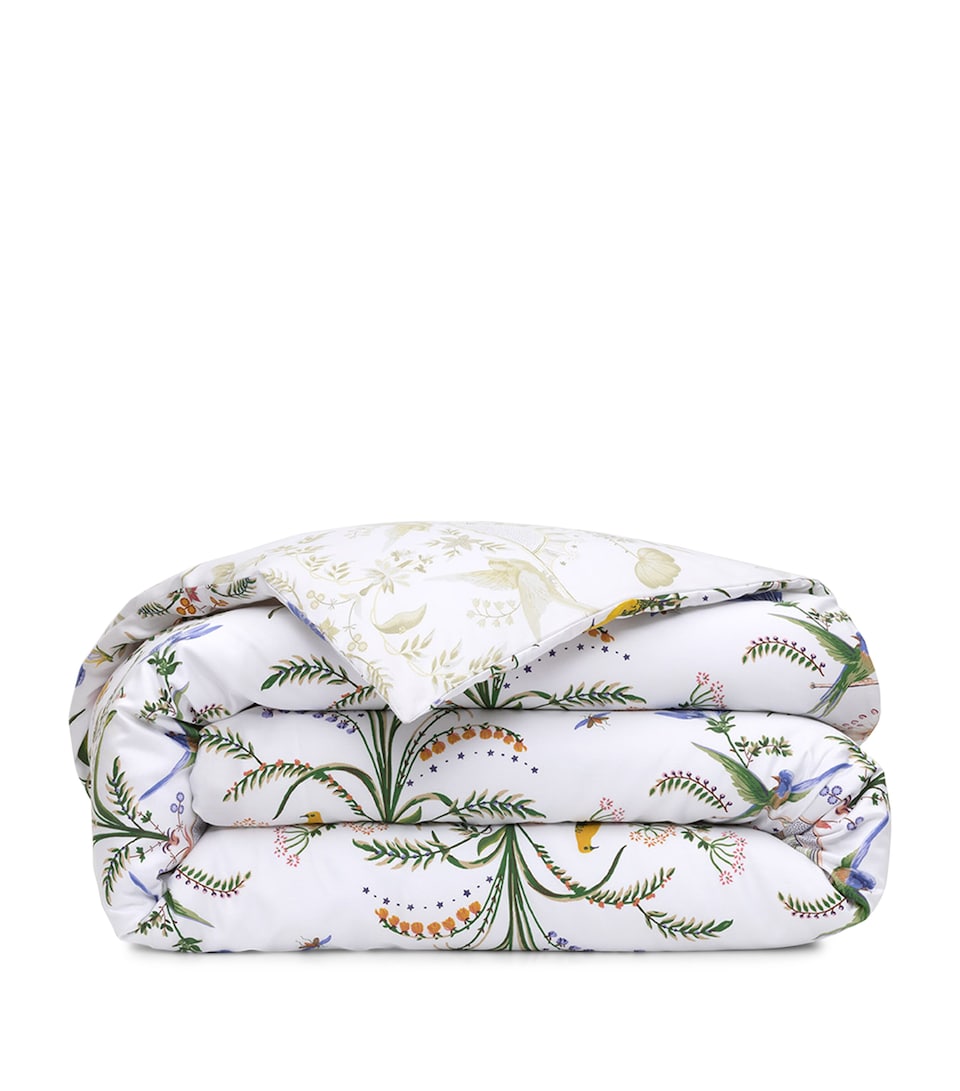 Yves Delorme Organic Cotton Botanic Double Duvet Cover (200cm x 200cm)