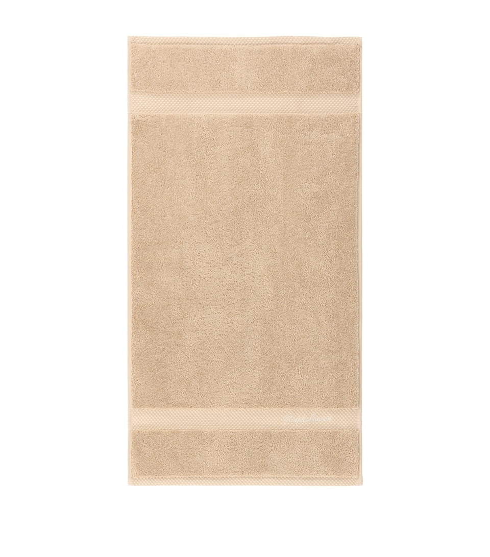 Ralph Lauren Home Cotton Dulaney Guest Towel (42cm x 70cm) Linen