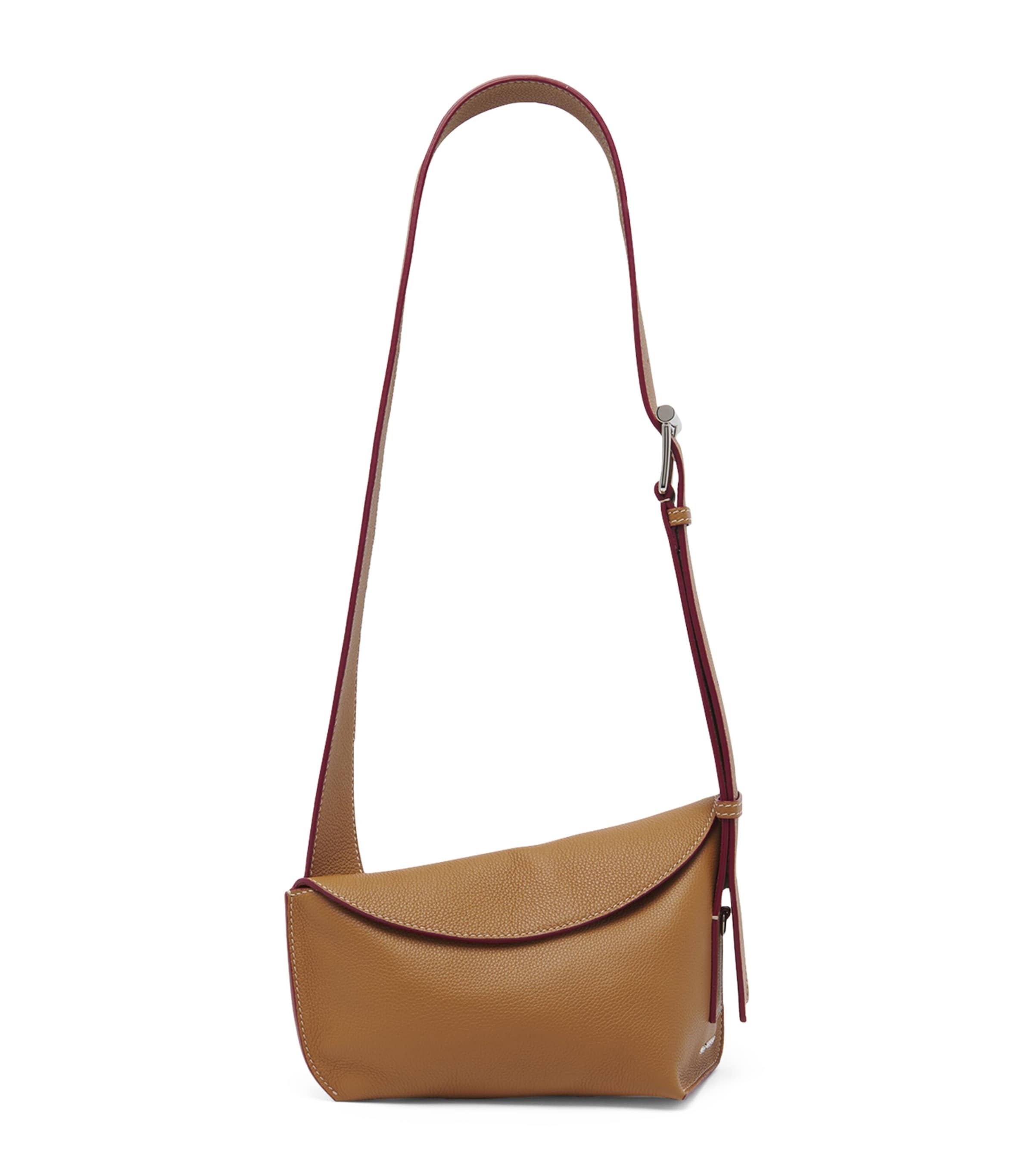 Leather The T-Bar Sling Cross-Body Bag