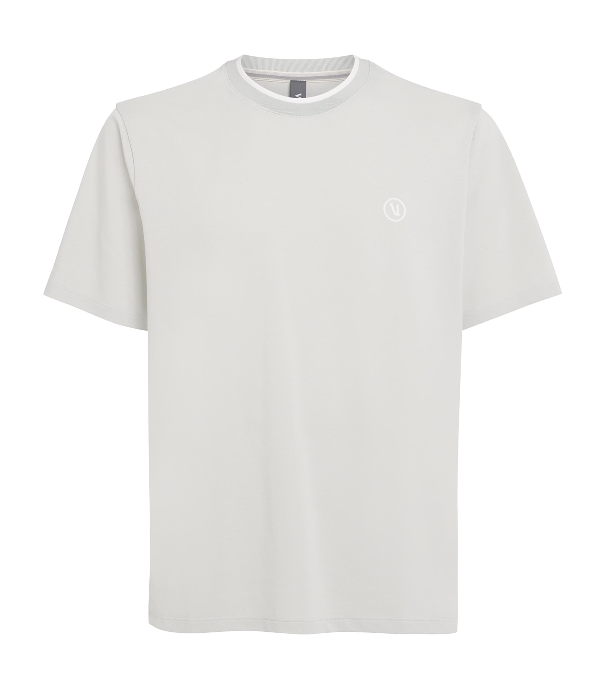 VUORI Mens Logo Gamepoint T-Shirt Mns Moonstone