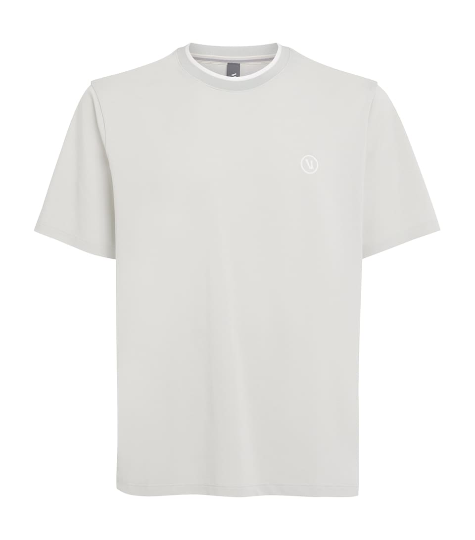 VUORI Mens Logo Gamepoint T-Shirt Mns Moonstone